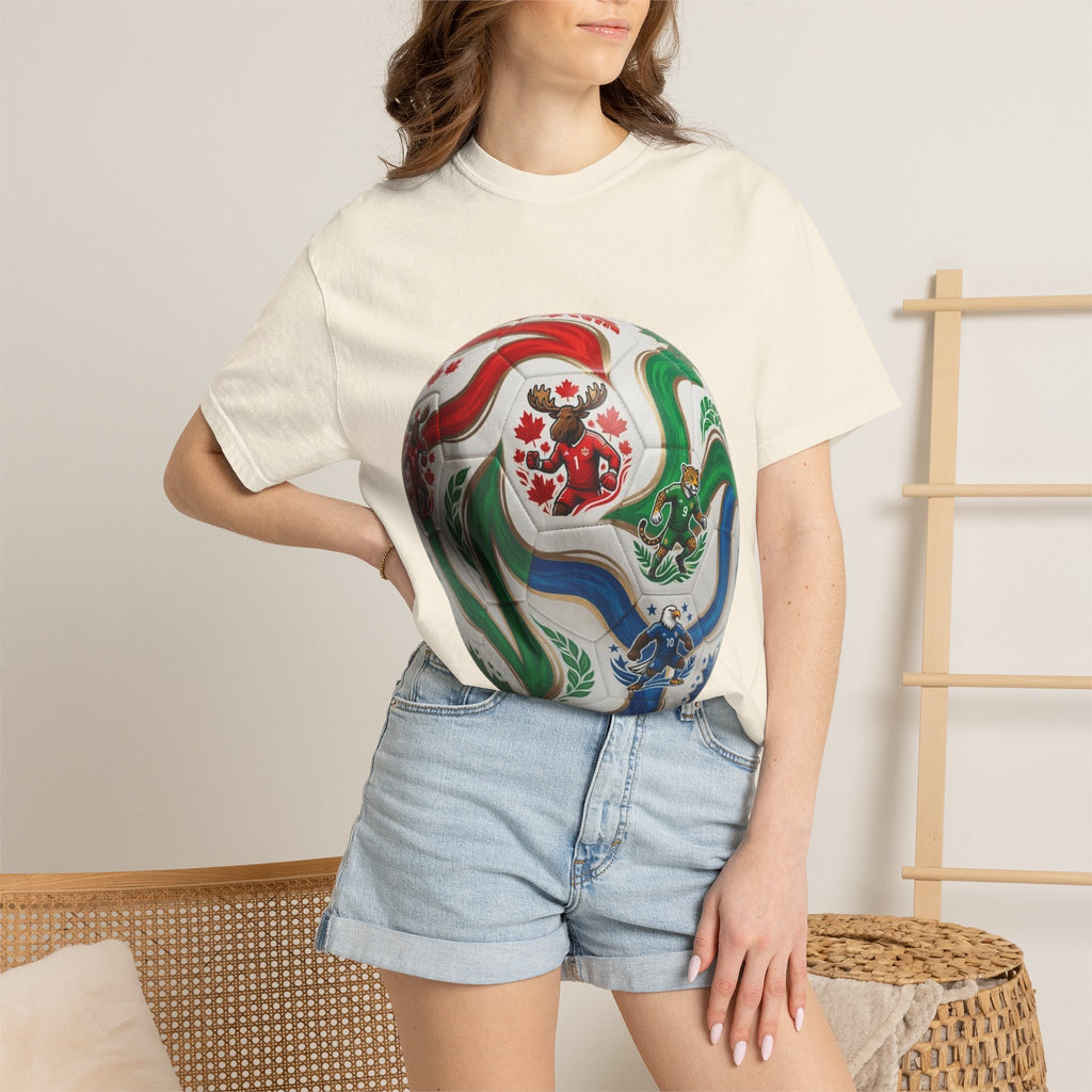 Soccer World Cup Retro Trio Ball T-Shirt