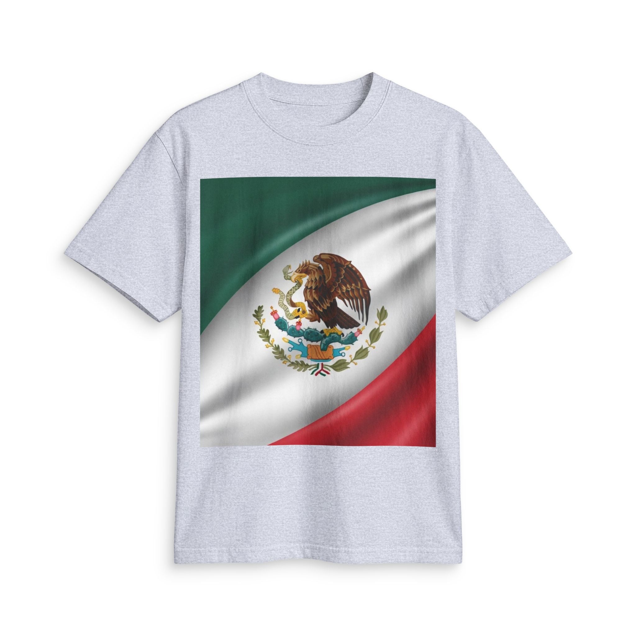 Mexico Flag T-Shirt — Mexican National Emblem Tee for Patriotic Celebrations
