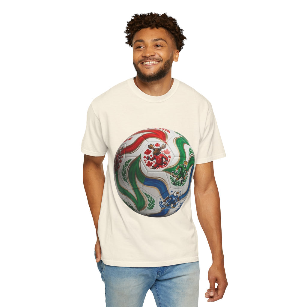 Soccer World Cup Retro Trio Ball T-Shirt