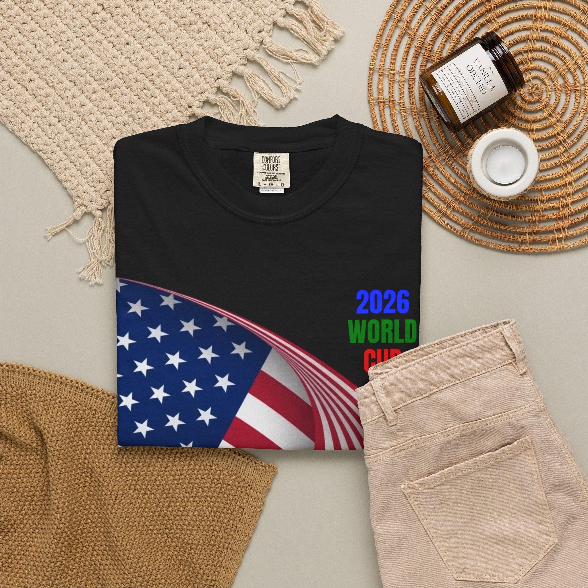 2026 World Cup USA Flag T-Shirt