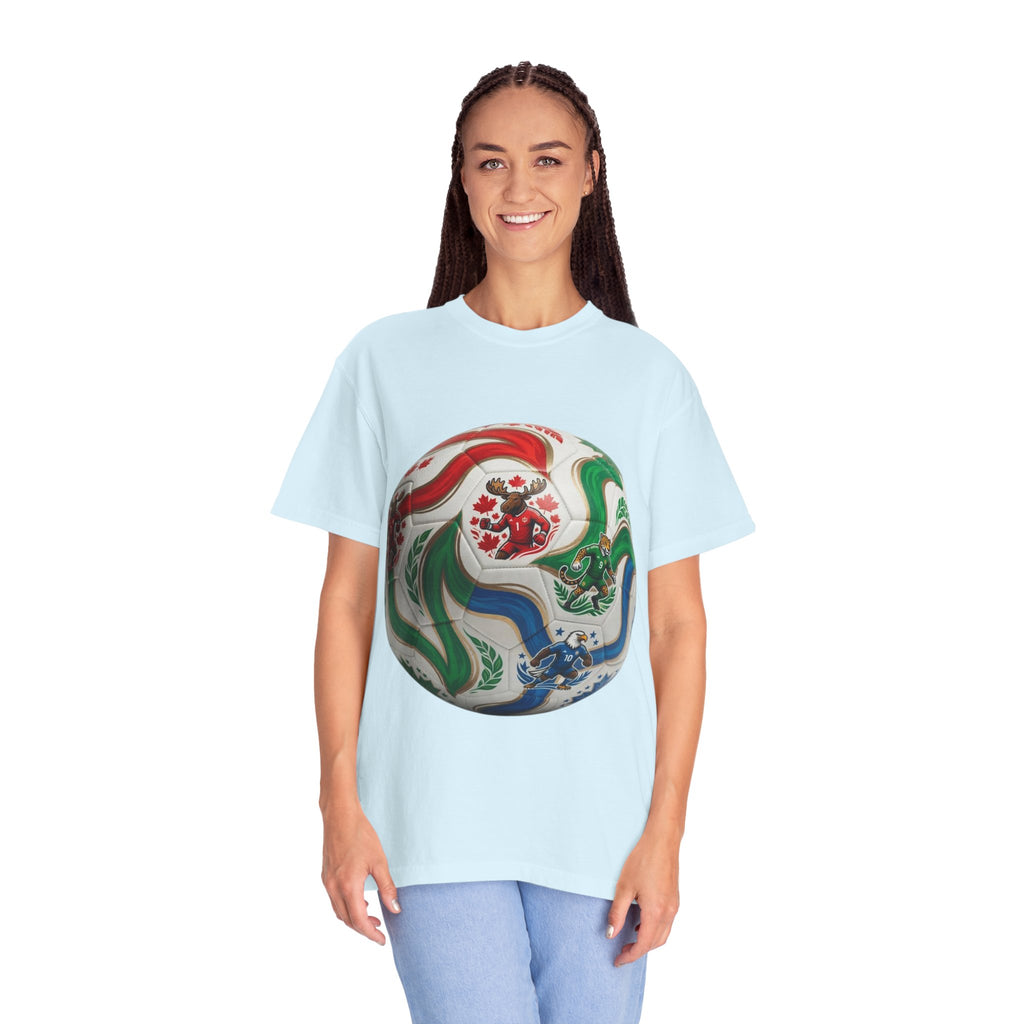 Soccer World Cup Retro Trio Ball T-Shirt
