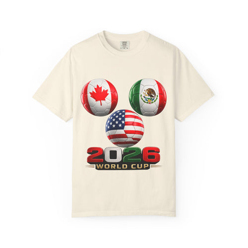 2026 World Cup Soccer T‑Shirt — USA Canada Mexico Fans