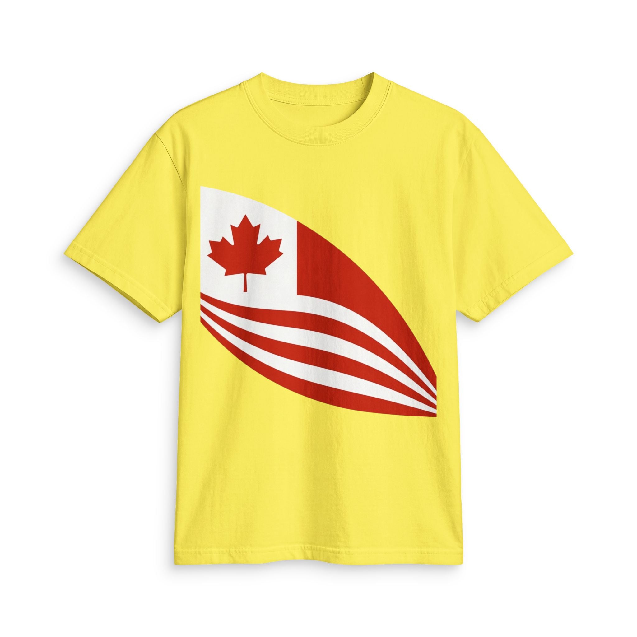 Canada Wave T-Shirt — Maple Leaf Patriotic Tee