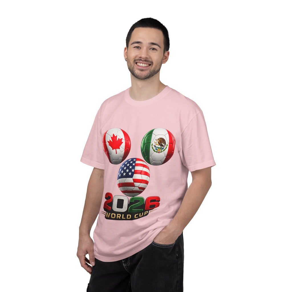 2026 World Cup Soccer T‑Shirt — USA Canada Mexico Fans