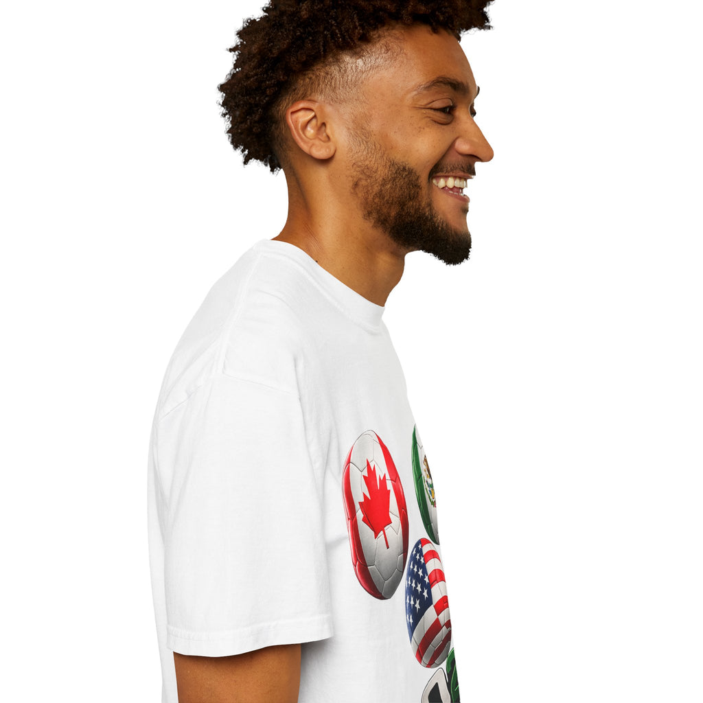 2026 World Cup Soccer T‑Shirt — USA Canada Mexico Fans