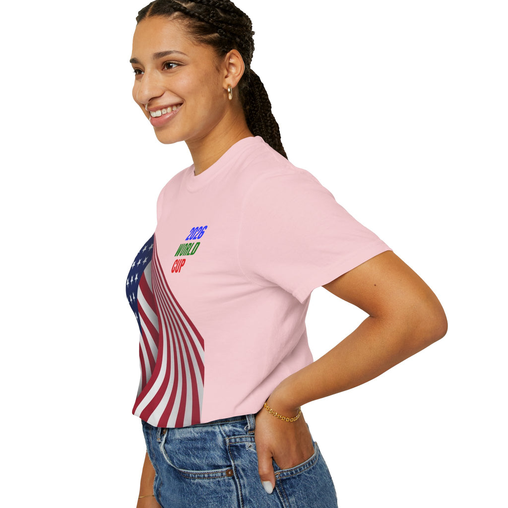 2026 World Cup USA Flag T-Shirt