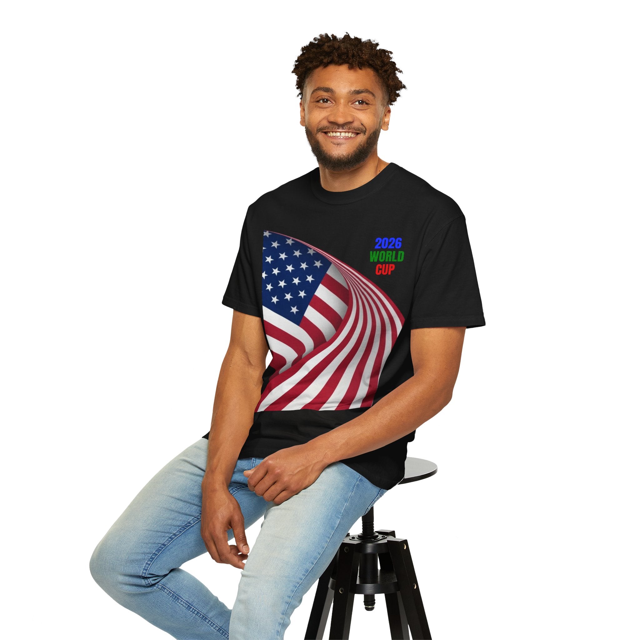 2026 World Cup USA Flag T-Shirt