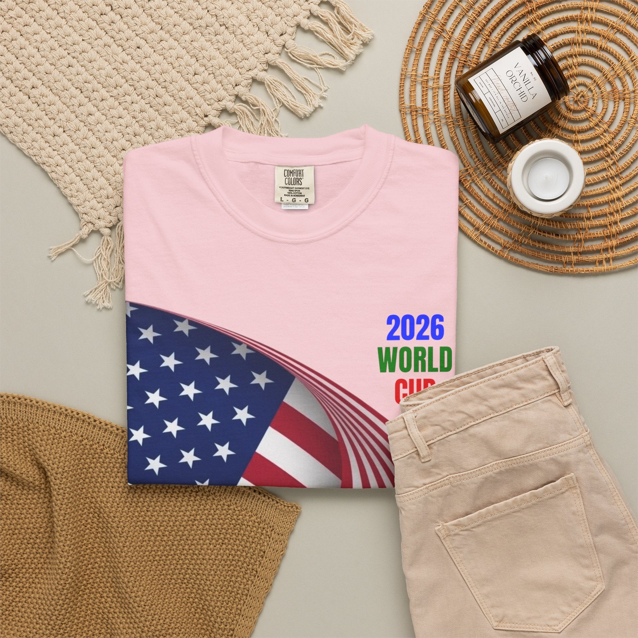 2026 World Cup USA Flag T-Shirt