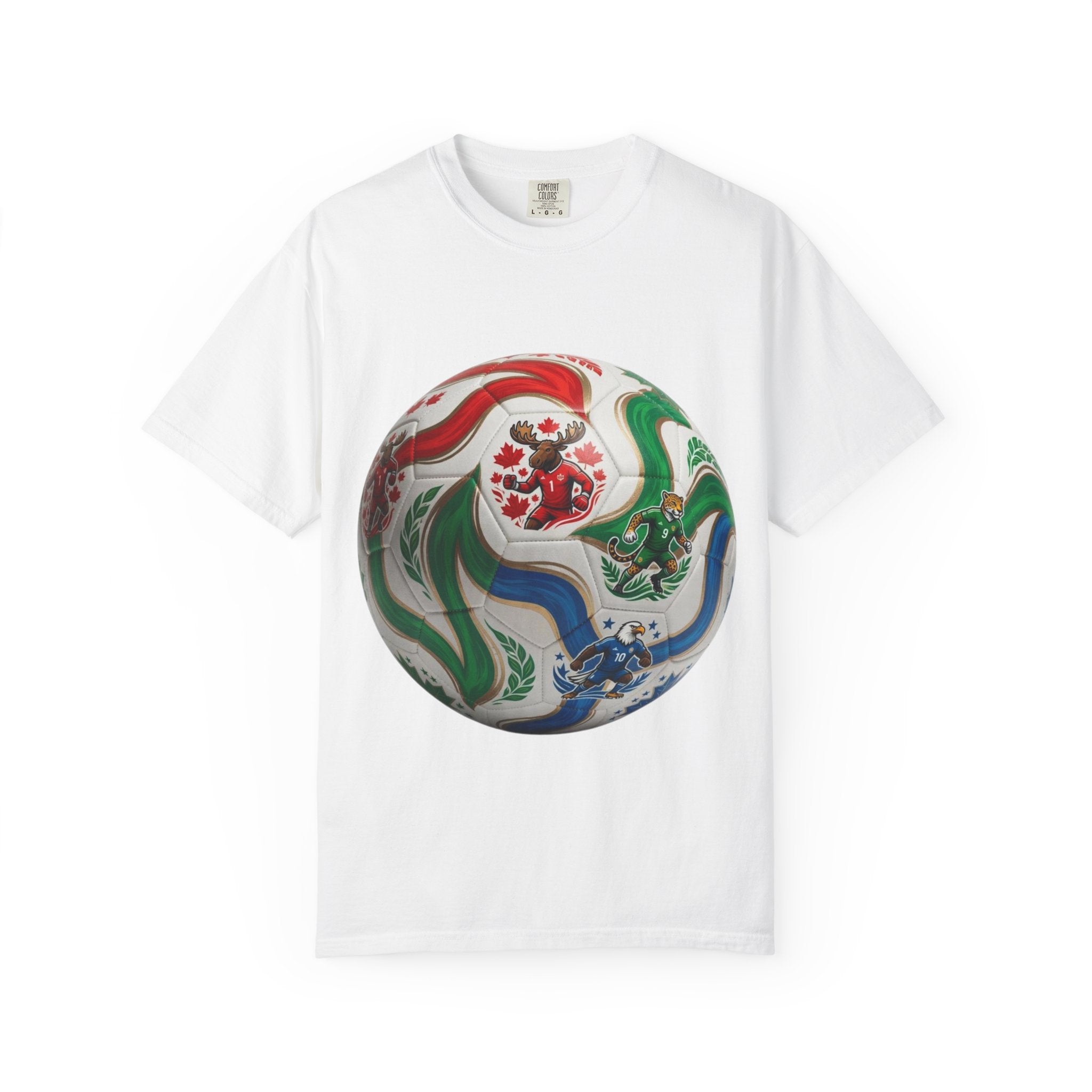 Soccer World Cup Retro Trio Ball T-Shirt