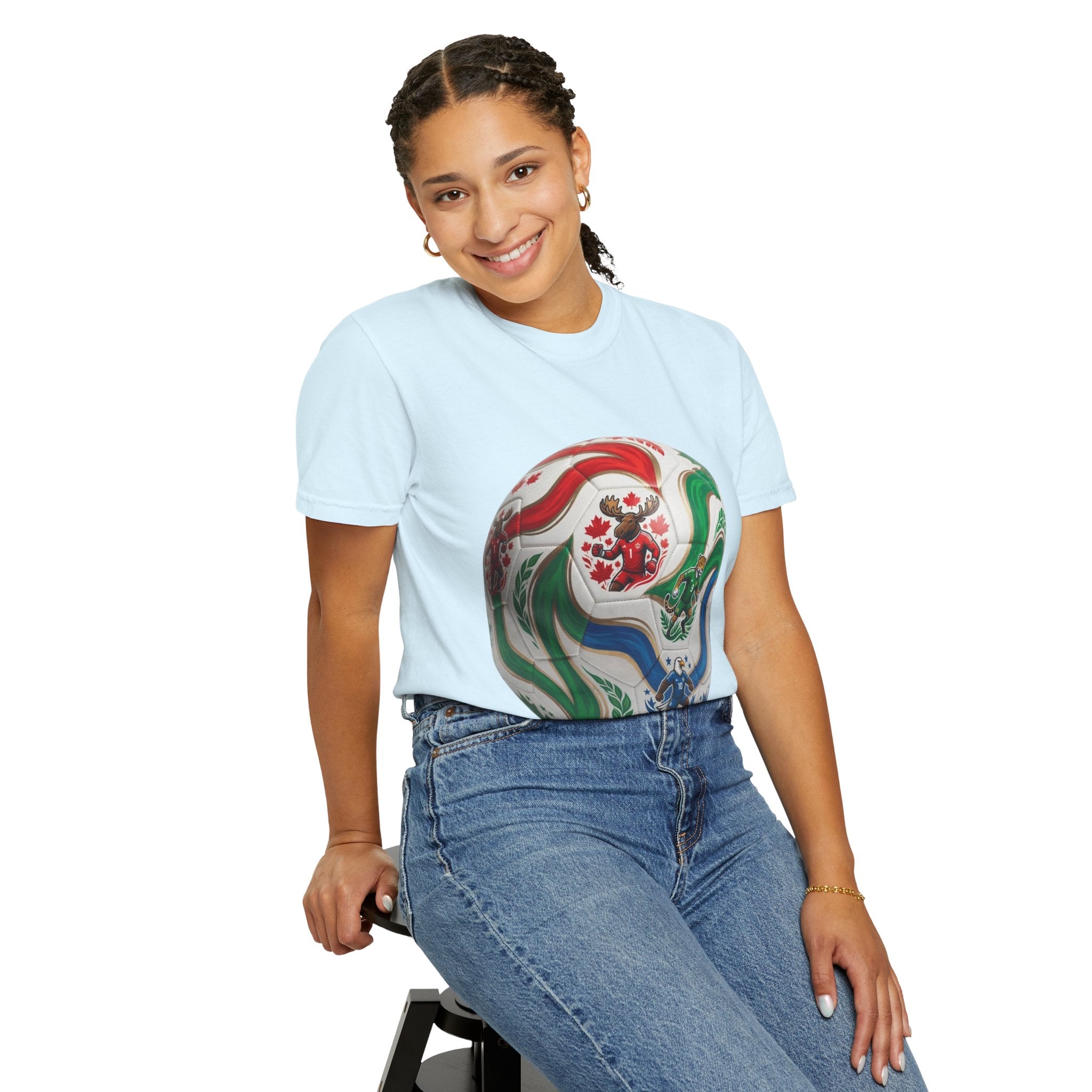Soccer World Cup Retro Trio Ball T-Shirt