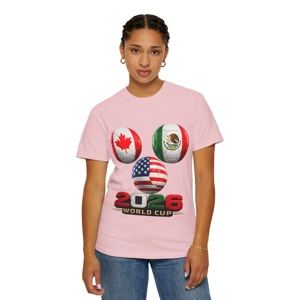 2026 World Cup Soccer T‑Shirt — USA Canada Mexico Fans