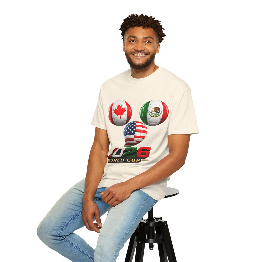 2026 World Cup Soccer T‑Shirt — USA Canada Mexico Fans