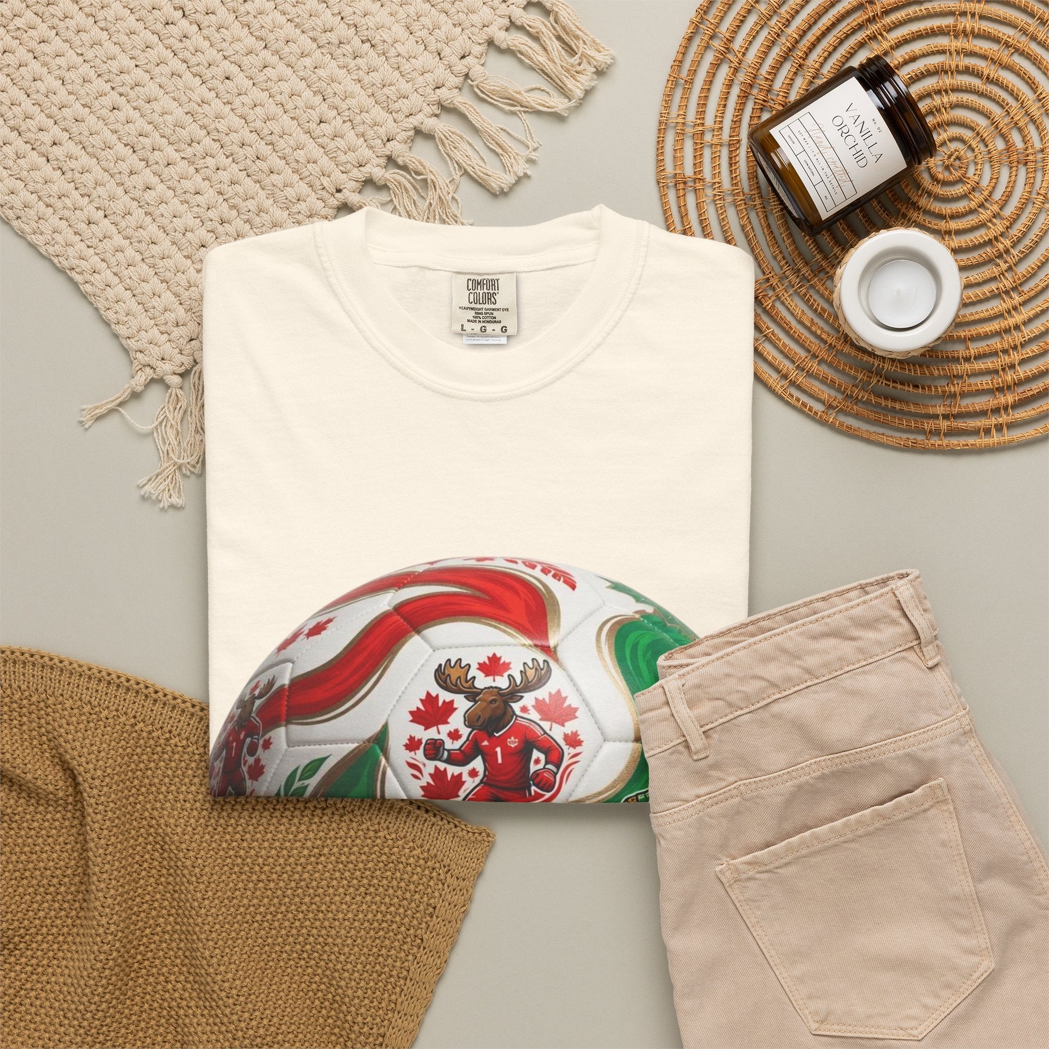 Soccer World Cup Retro Trio Ball T-Shirt