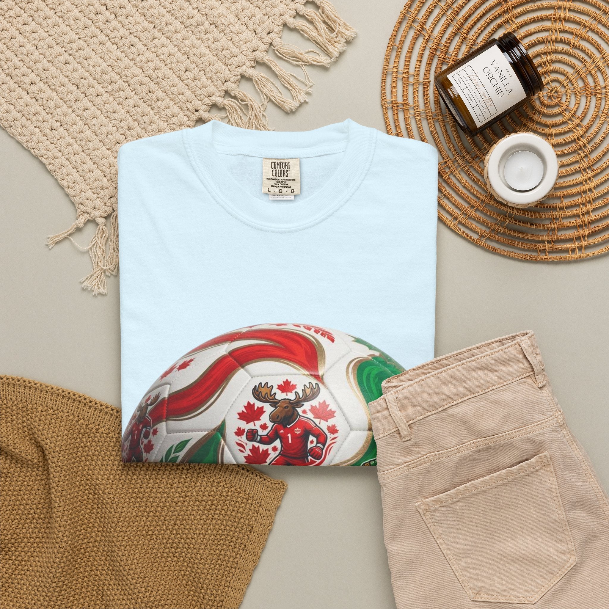 Soccer World Cup Retro Trio Ball T-Shirt