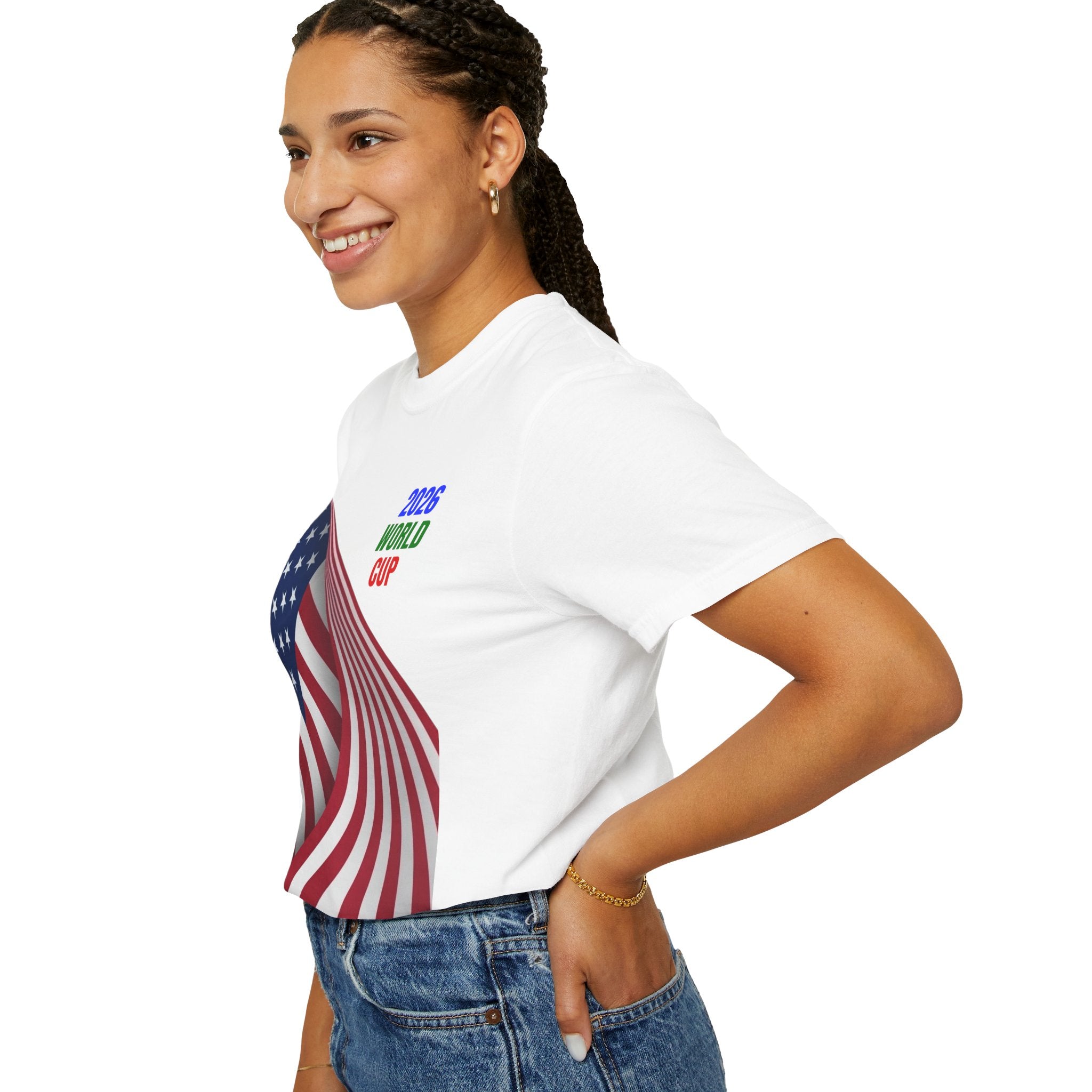 2026 World Cup USA Flag T-Shirt