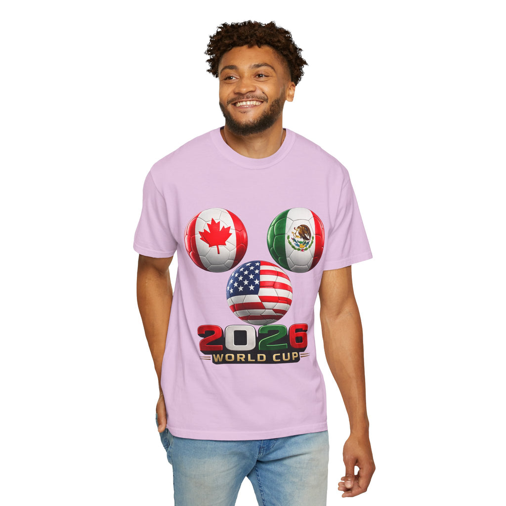 2026 World Cup Soccer T‑Shirt — USA Canada Mexico Fans