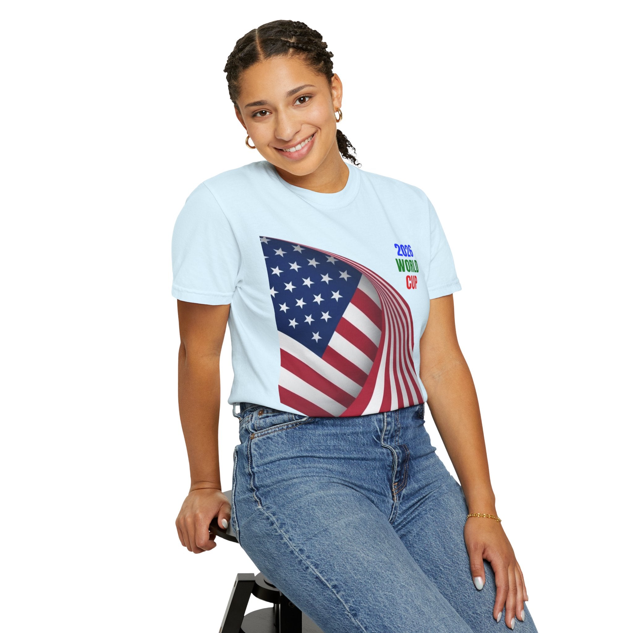 2026 World Cup USA Flag T-Shirt