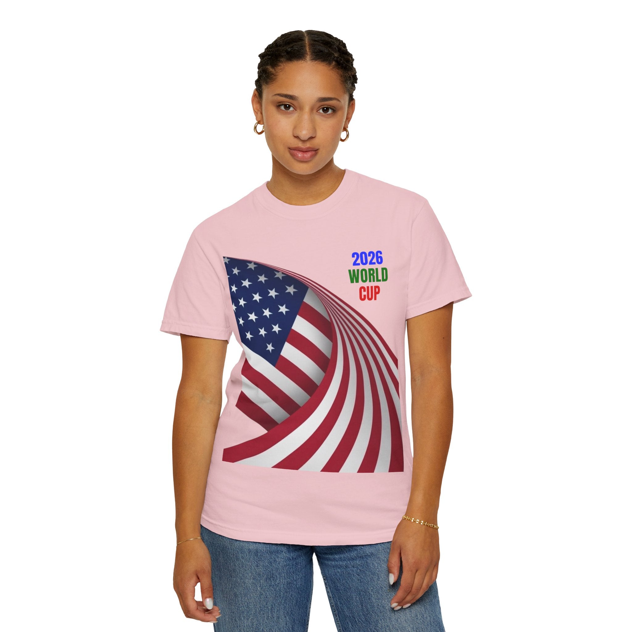2026 World Cup USA Flag T-Shirt