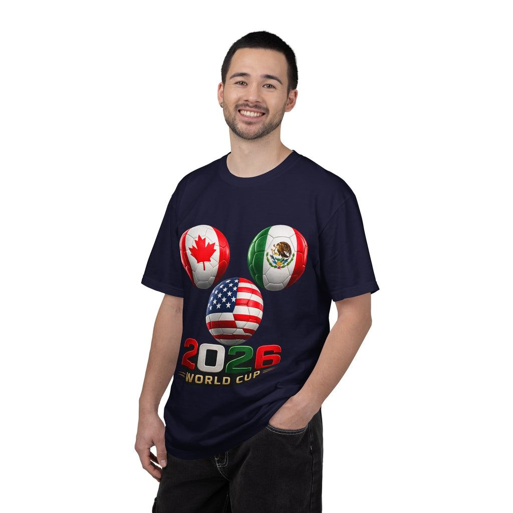 2026 World Cup Soccer T‑Shirt — USA Canada Mexico Fans