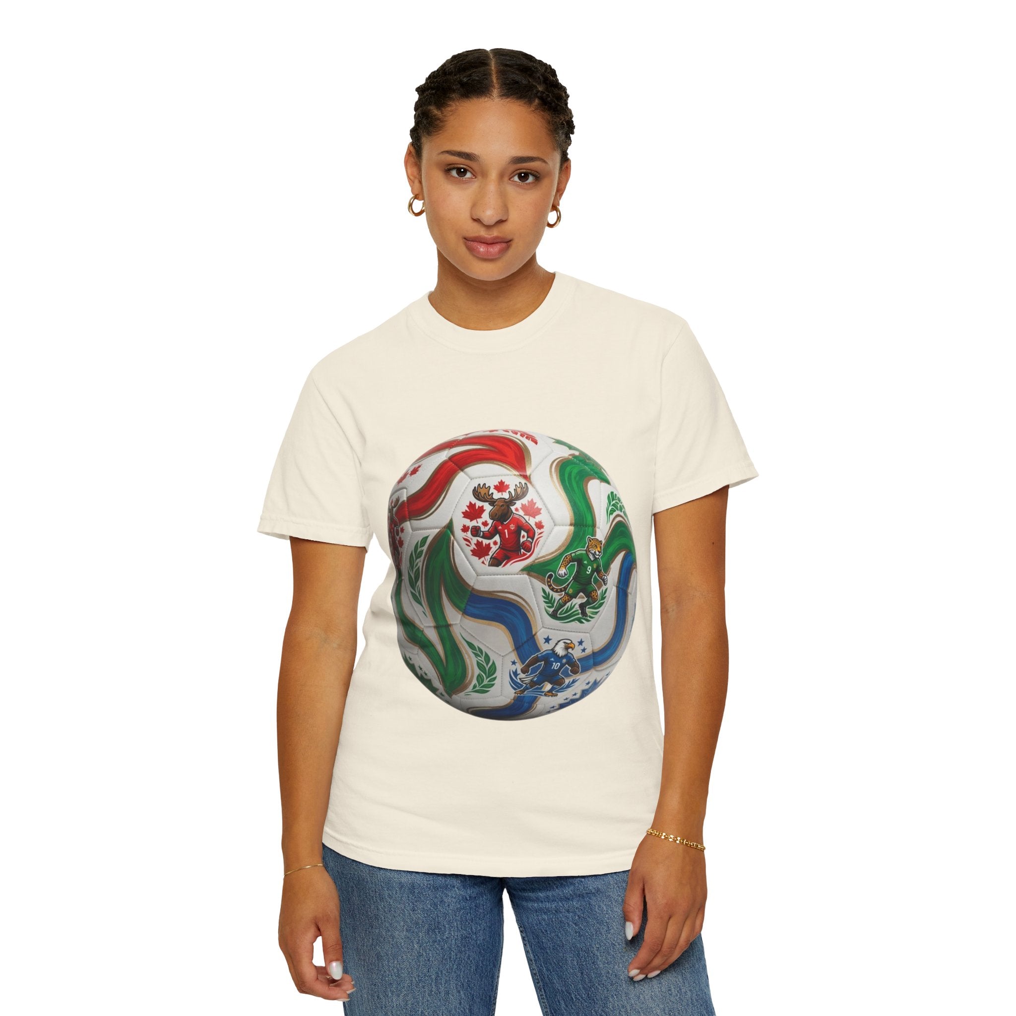 Soccer World Cup Retro Trio Ball T-Shirt