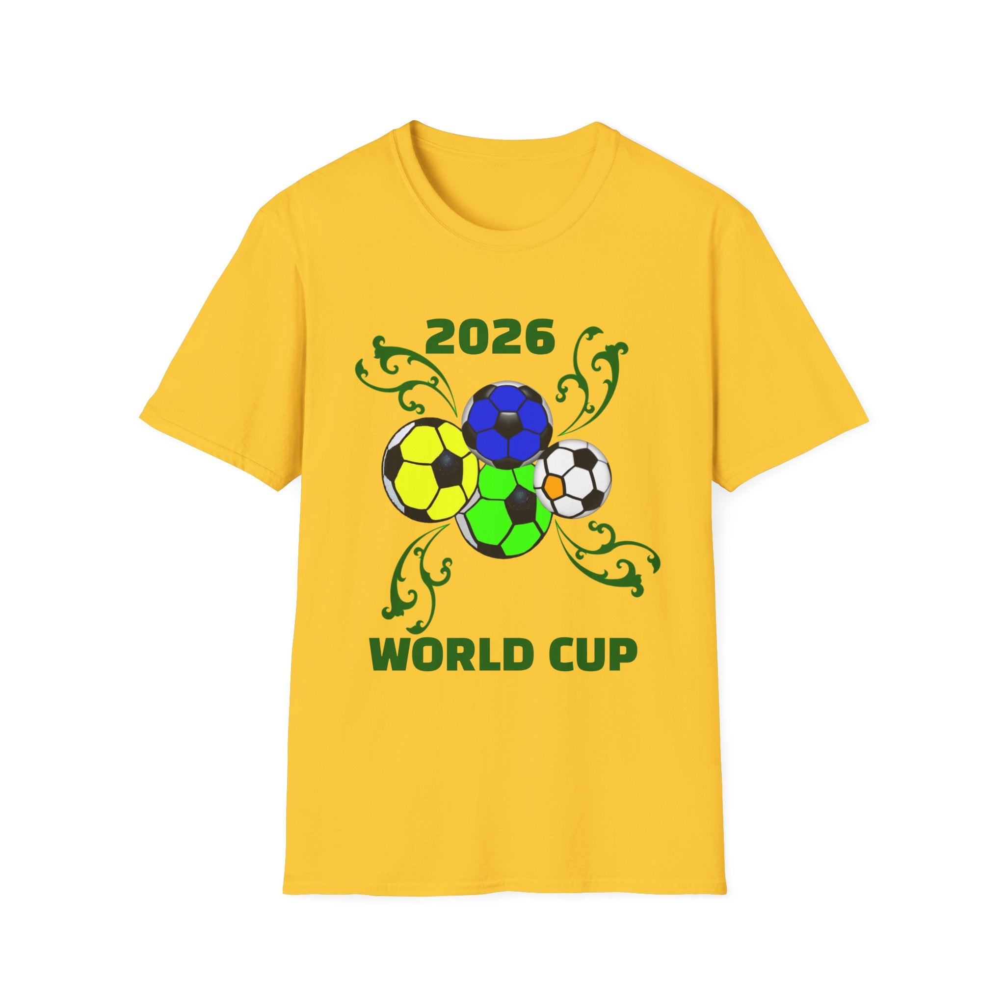 2026 World Cup Soccer Balls T-Shirt | Soccer Tournament Tee