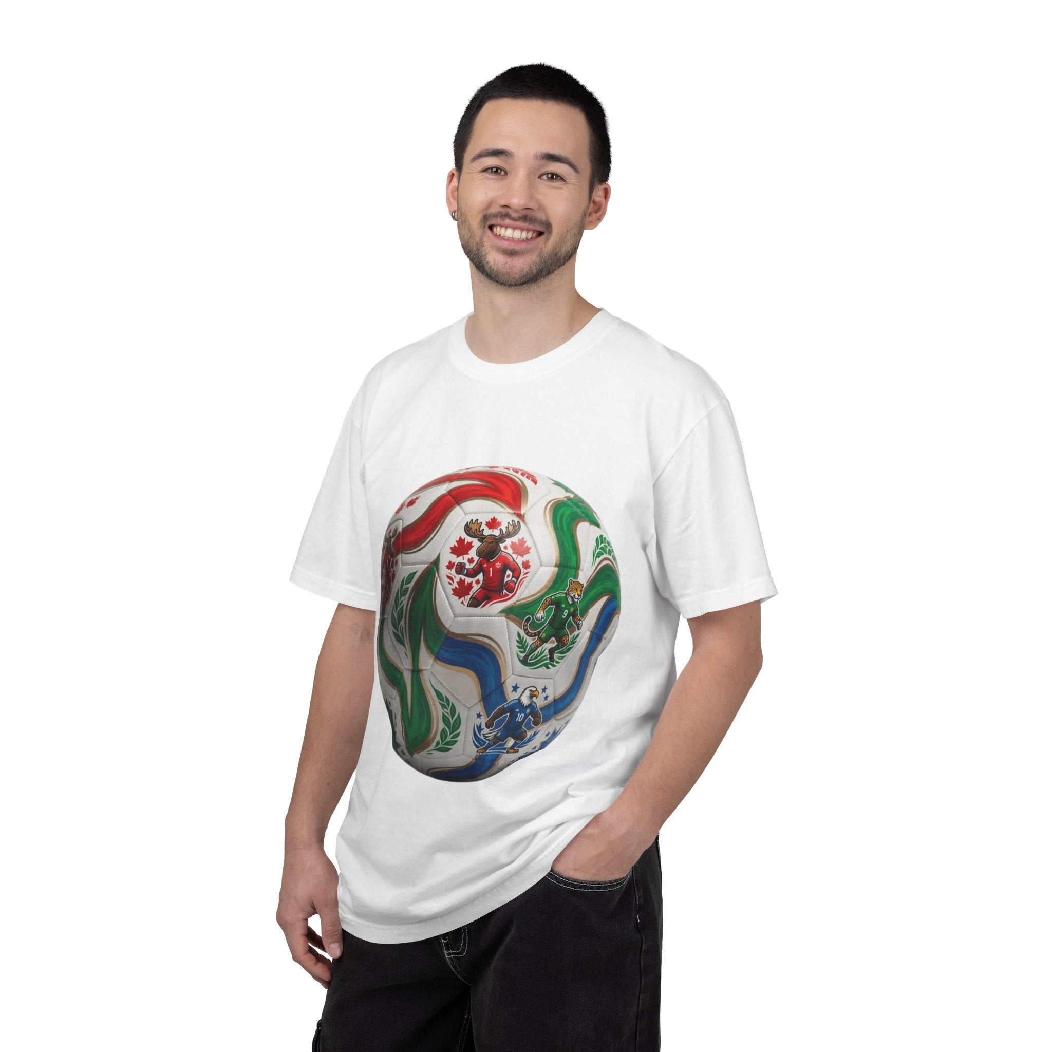 Soccer World Cup Retro Trio Ball T-Shirt