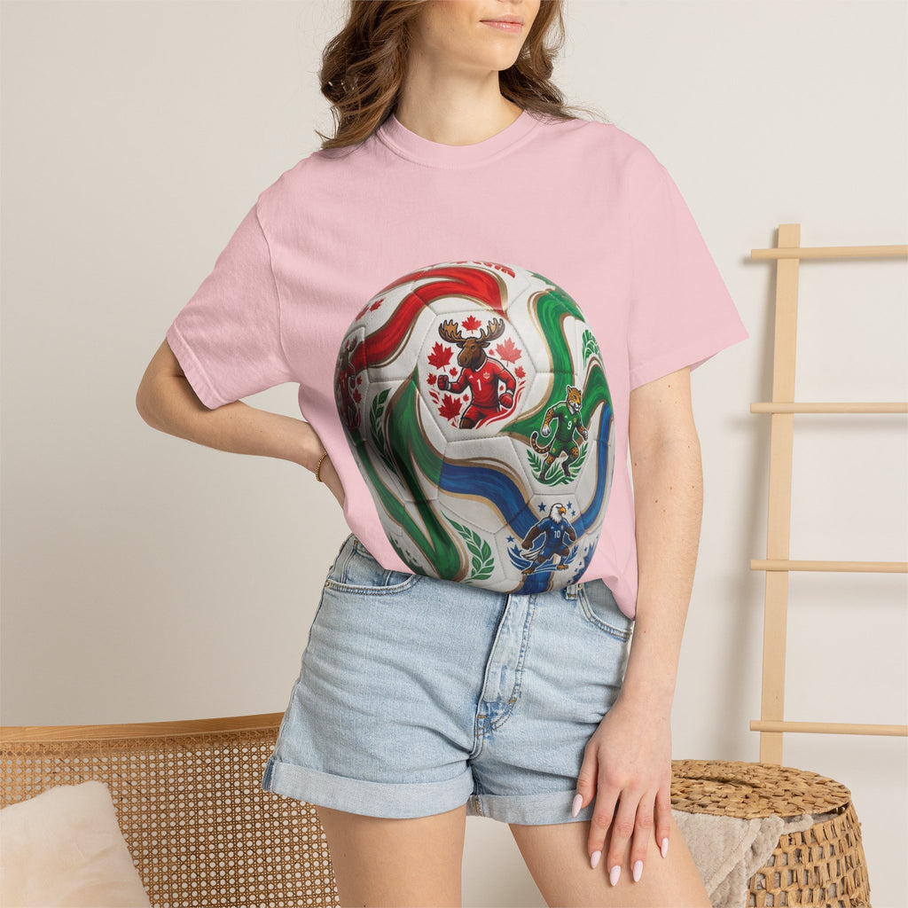 Soccer World Cup Retro Trio Ball T-Shirt