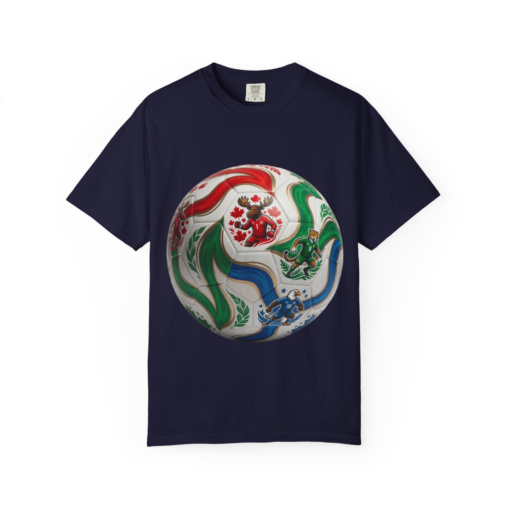 Soccer World Cup Retro Trio Ball T-Shirt