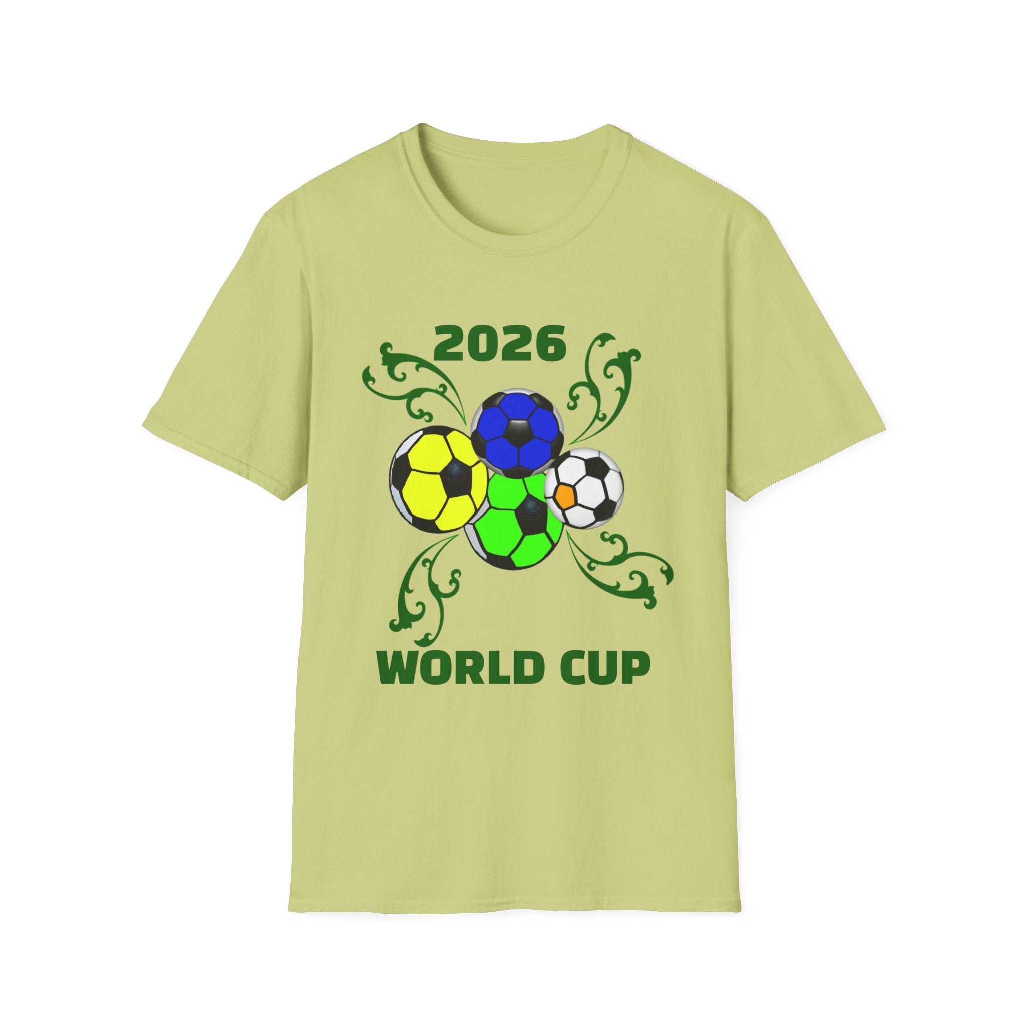 2026 World Cup Soccer Balls T-Shirt | Soccer Tournament Tee