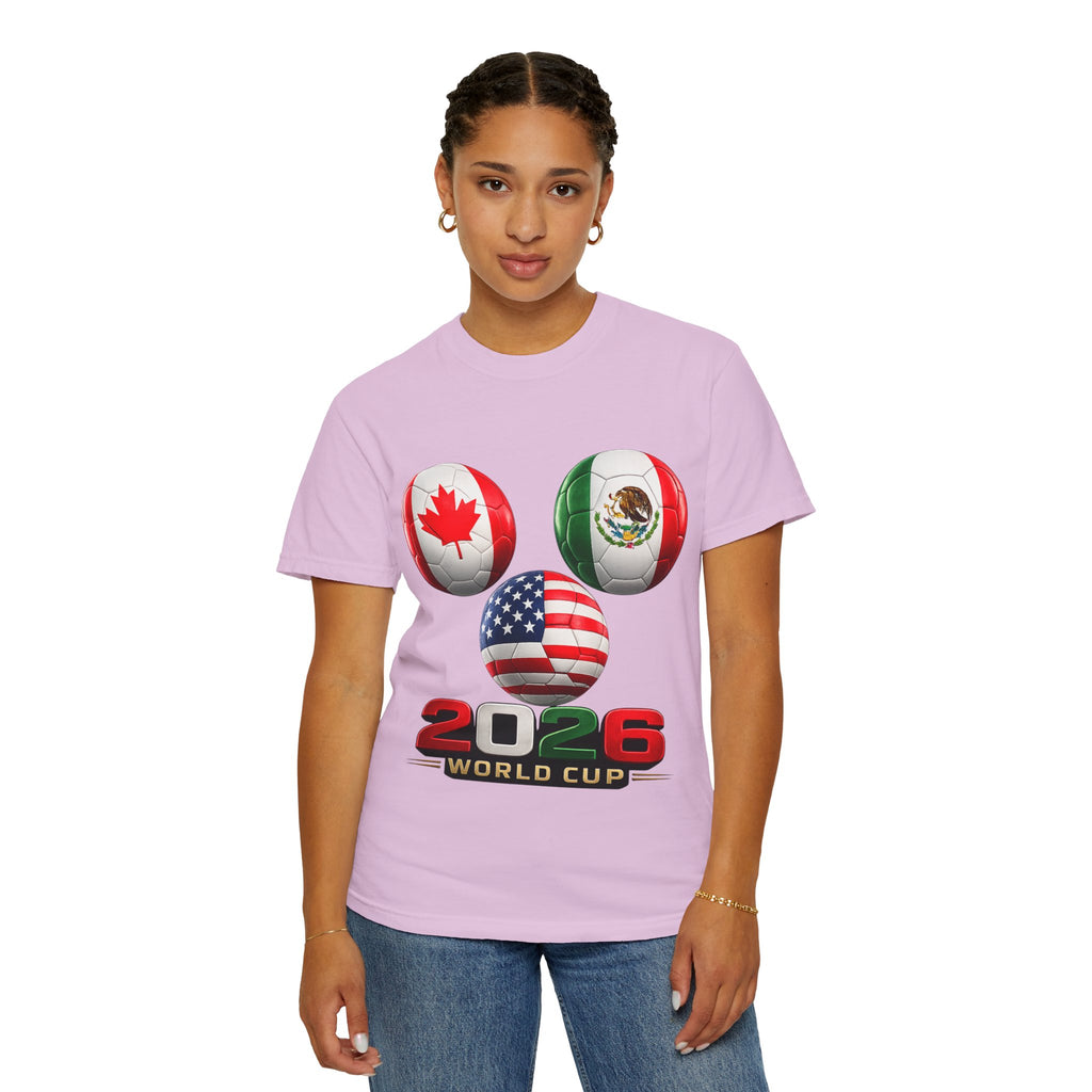2026 World Cup Soccer T‑Shirt — USA Canada Mexico Fans