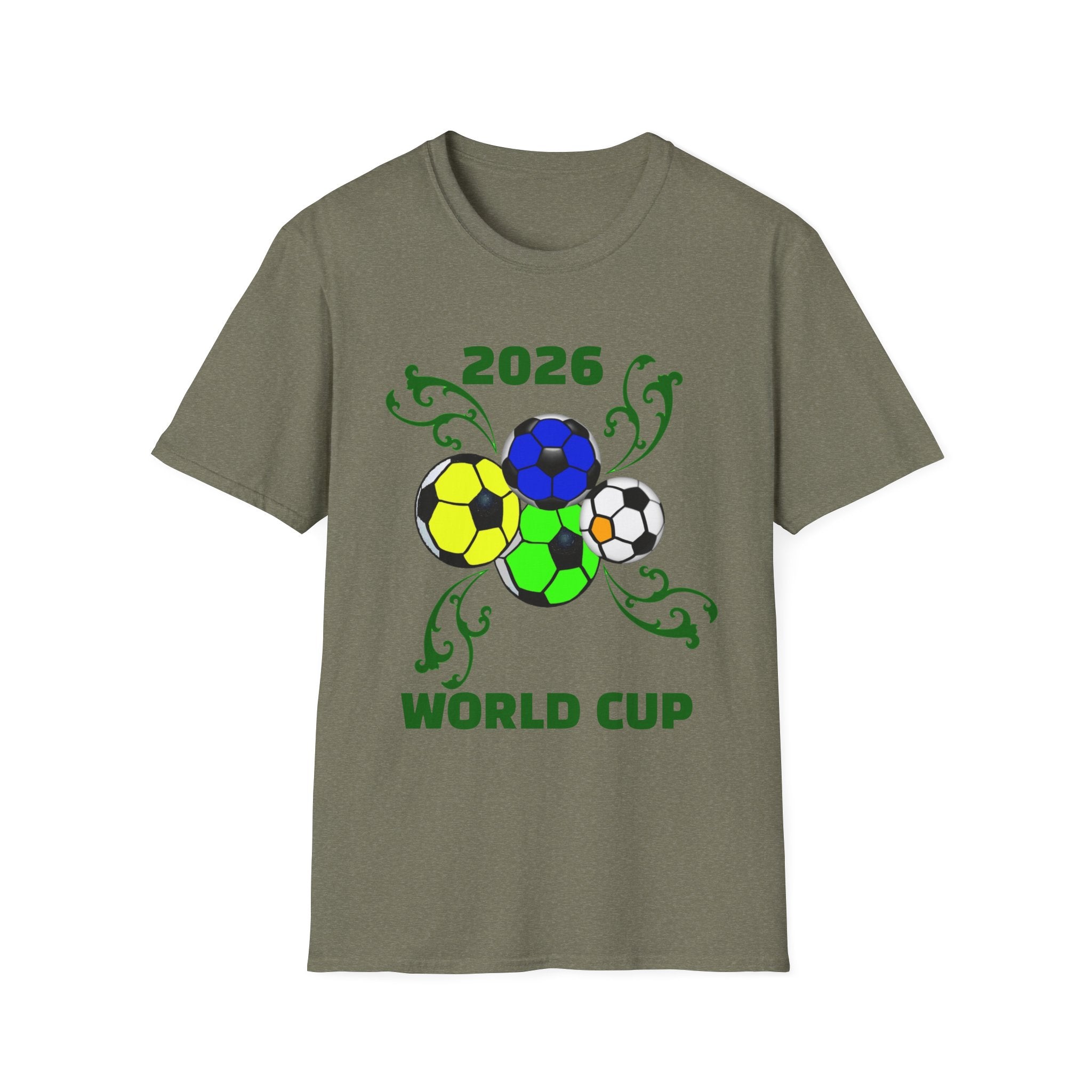 2026 World Cup Soccer Balls T-Shirt | Soccer Tournament Tee