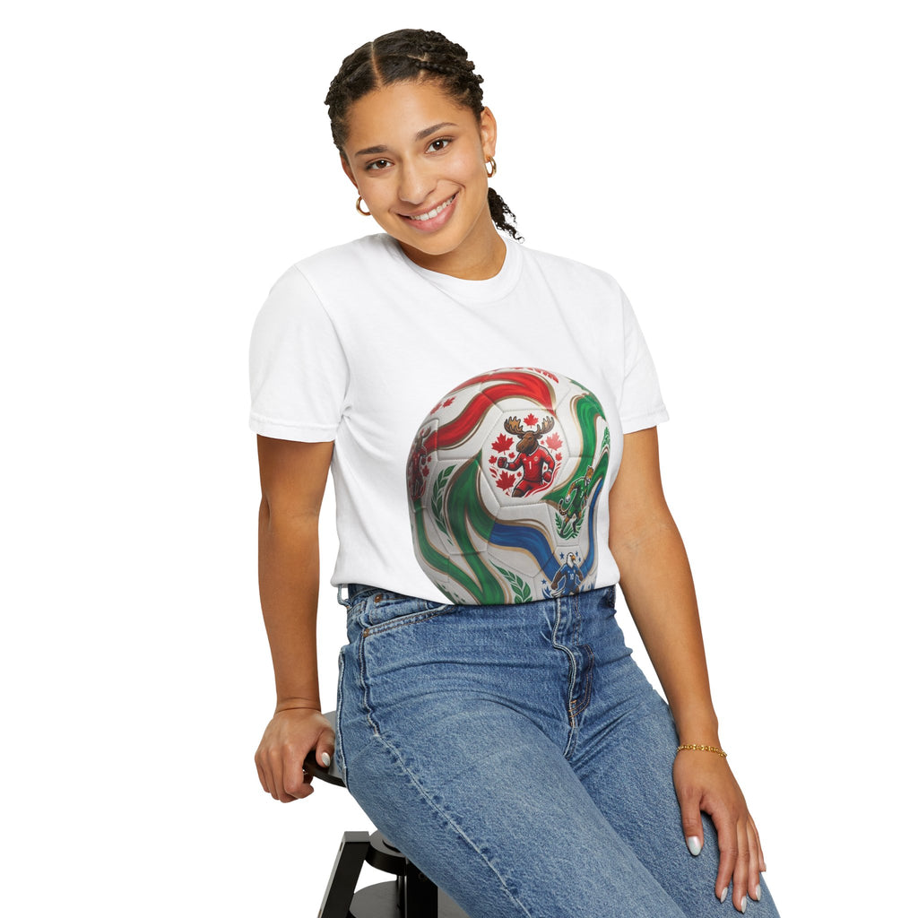 Soccer World Cup Retro Trio Ball T-Shirt