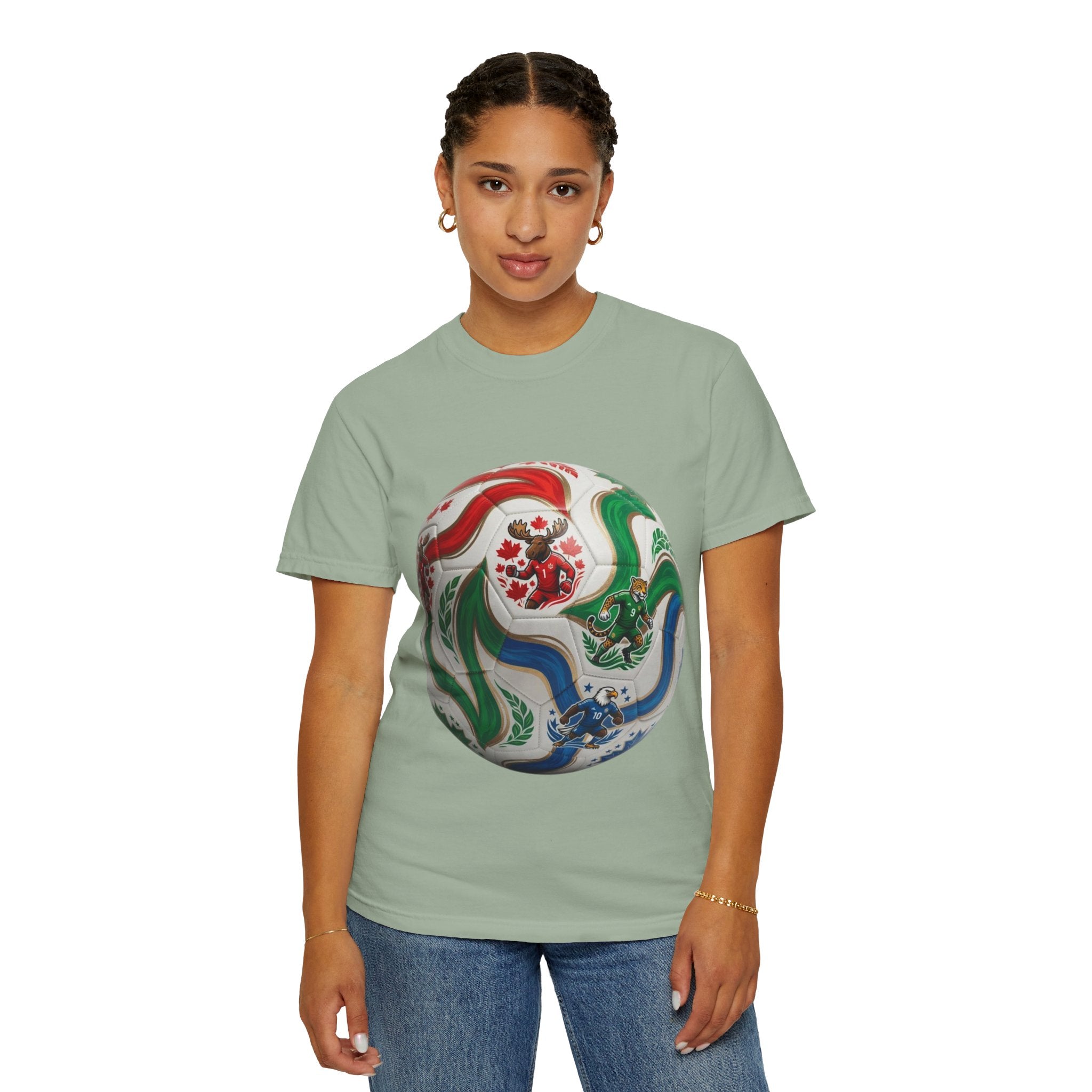 Soccer World Cup Retro Trio Ball T-Shirt