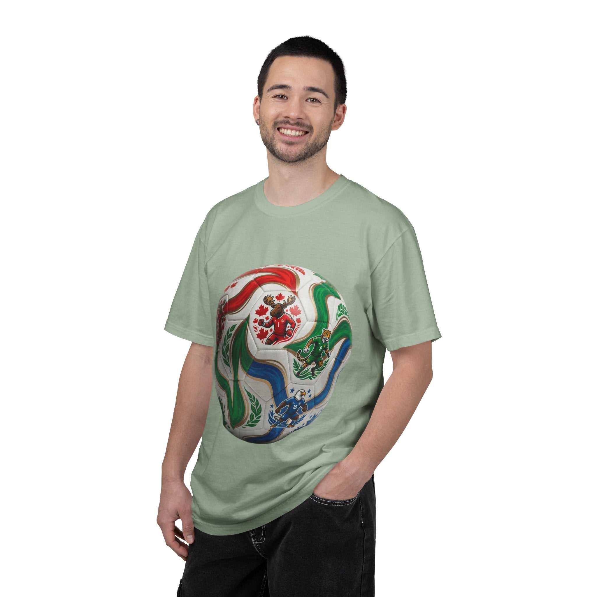 Soccer World Cup Retro Trio Ball T-Shirt