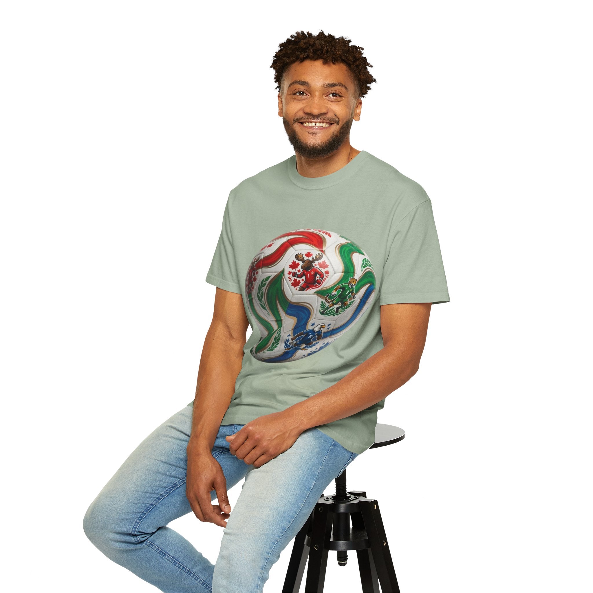Soccer World Cup Retro Trio Ball T-Shirt