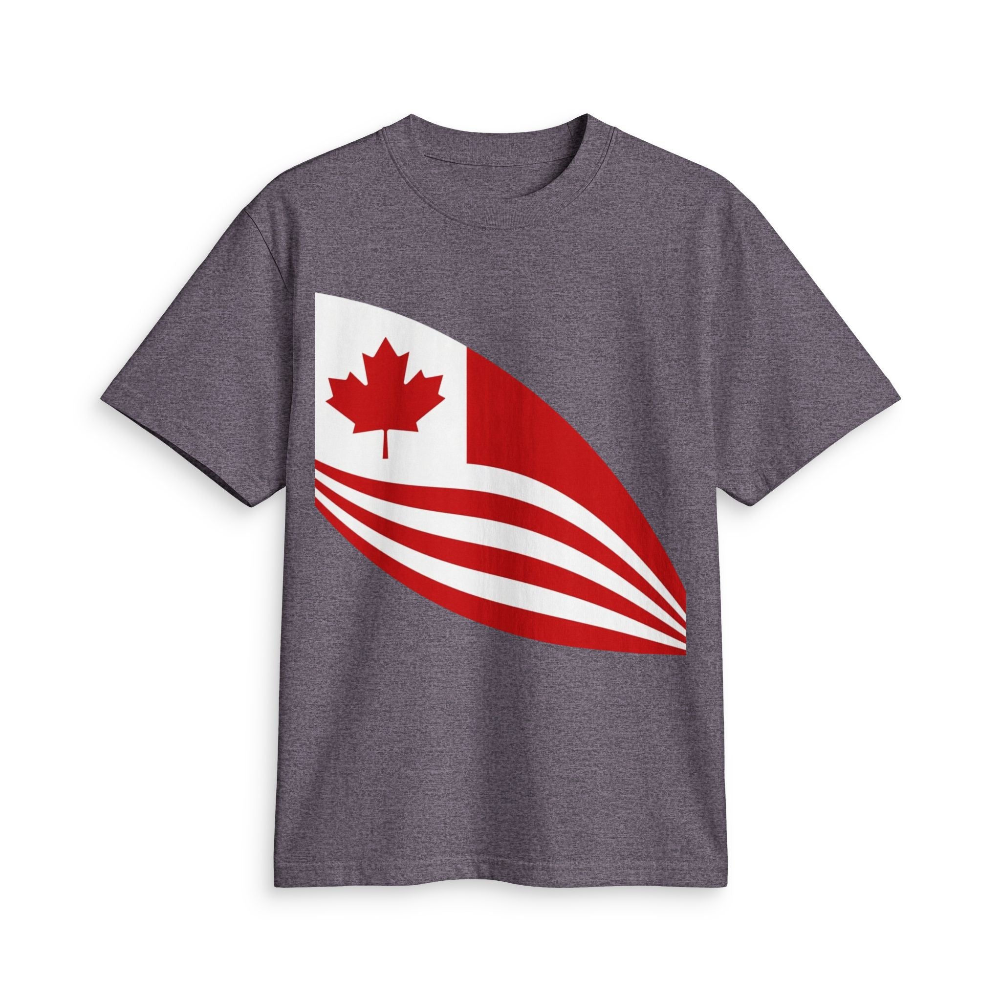 Canada Wave T-Shirt — Maple Leaf Patriotic Tee