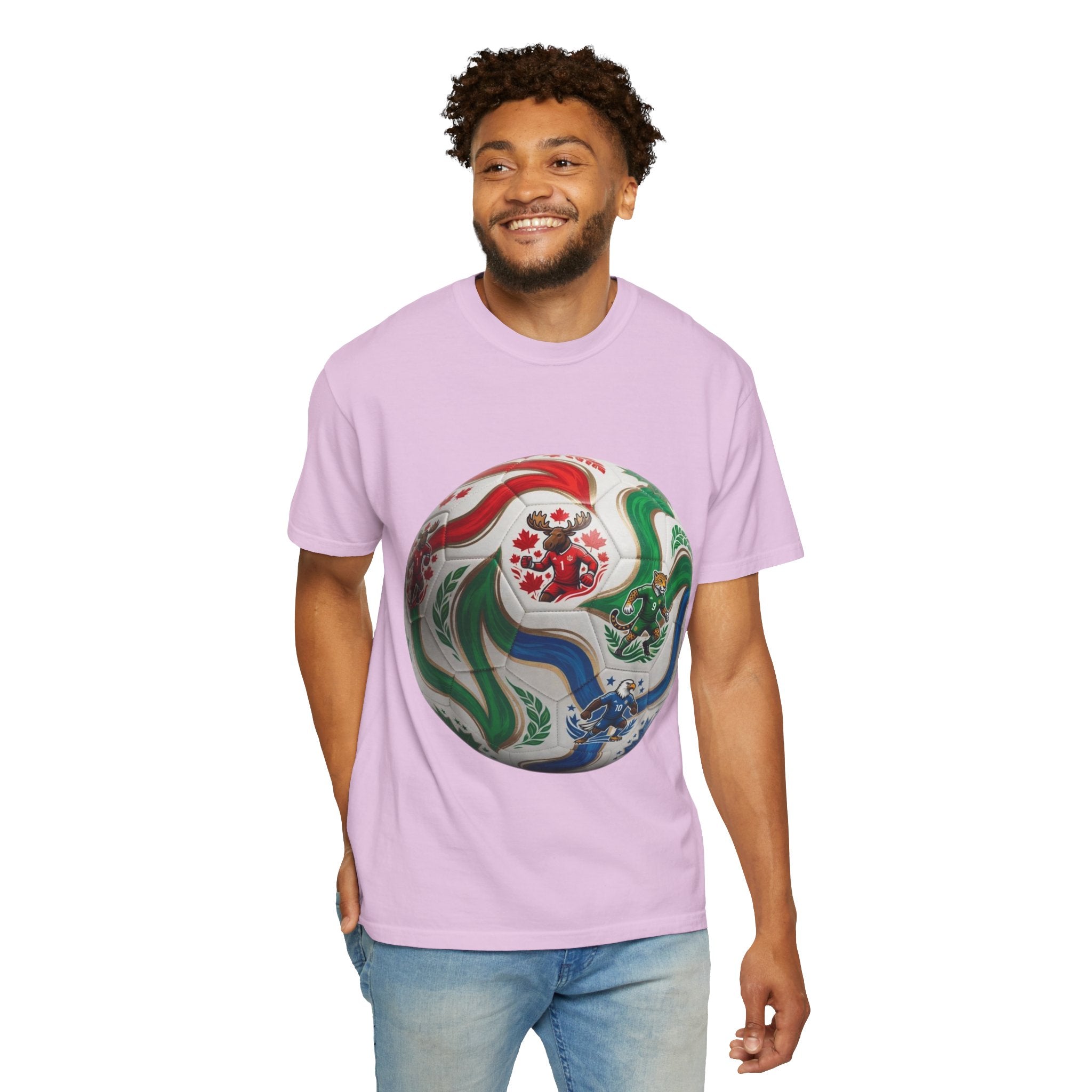 Soccer World Cup Retro Trio Ball T-Shirt