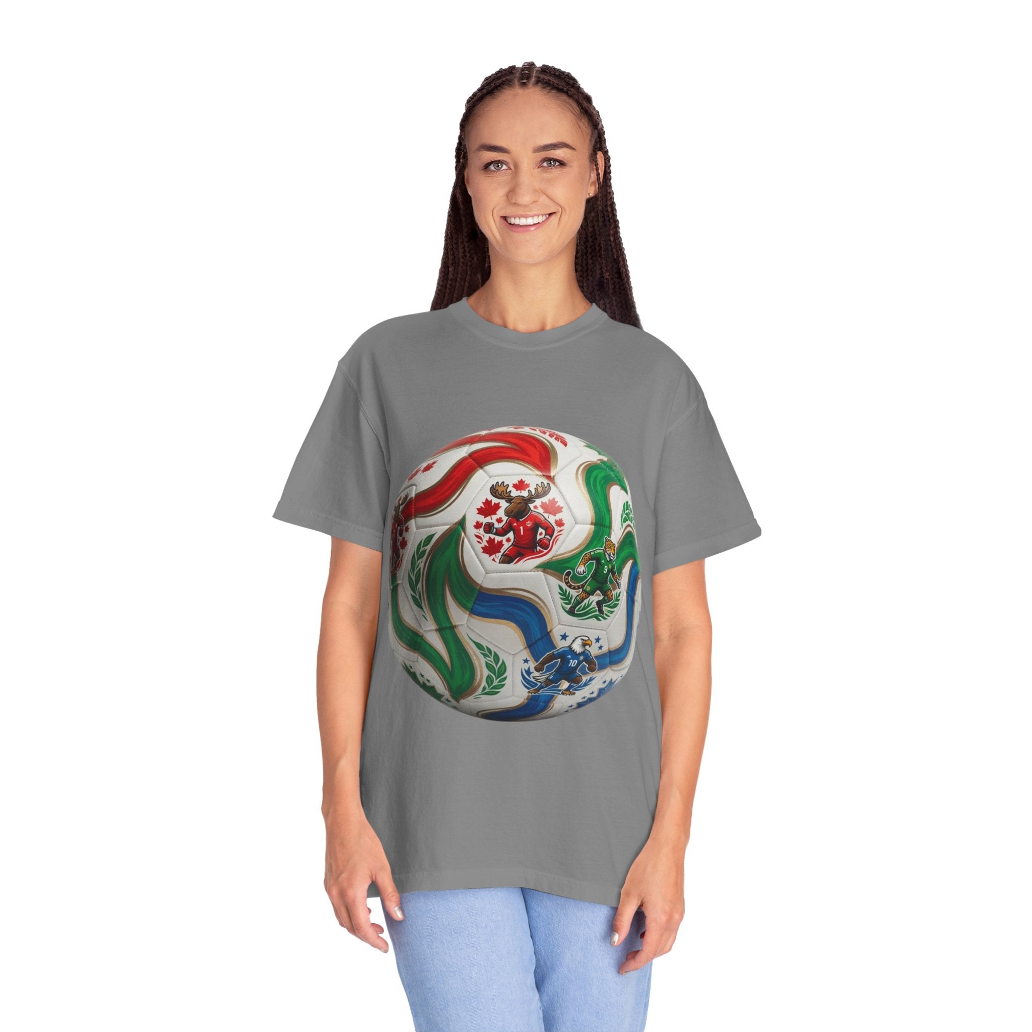 Soccer World Cup Retro Trio Ball T-Shirt