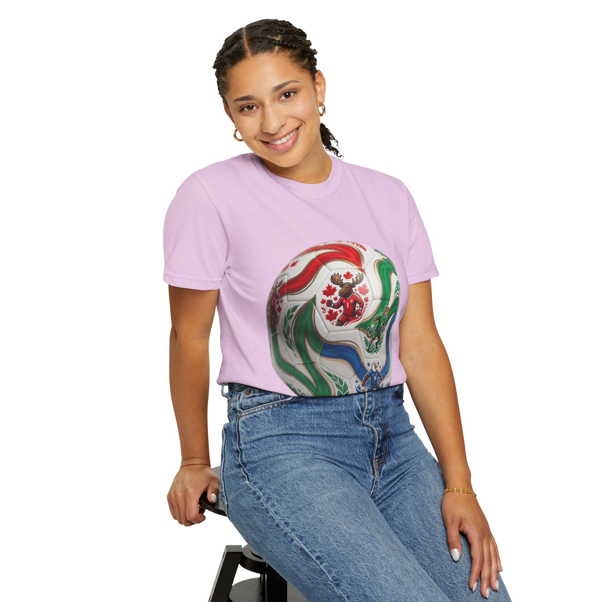 Soccer World Cup Retro Trio Ball T-Shirt