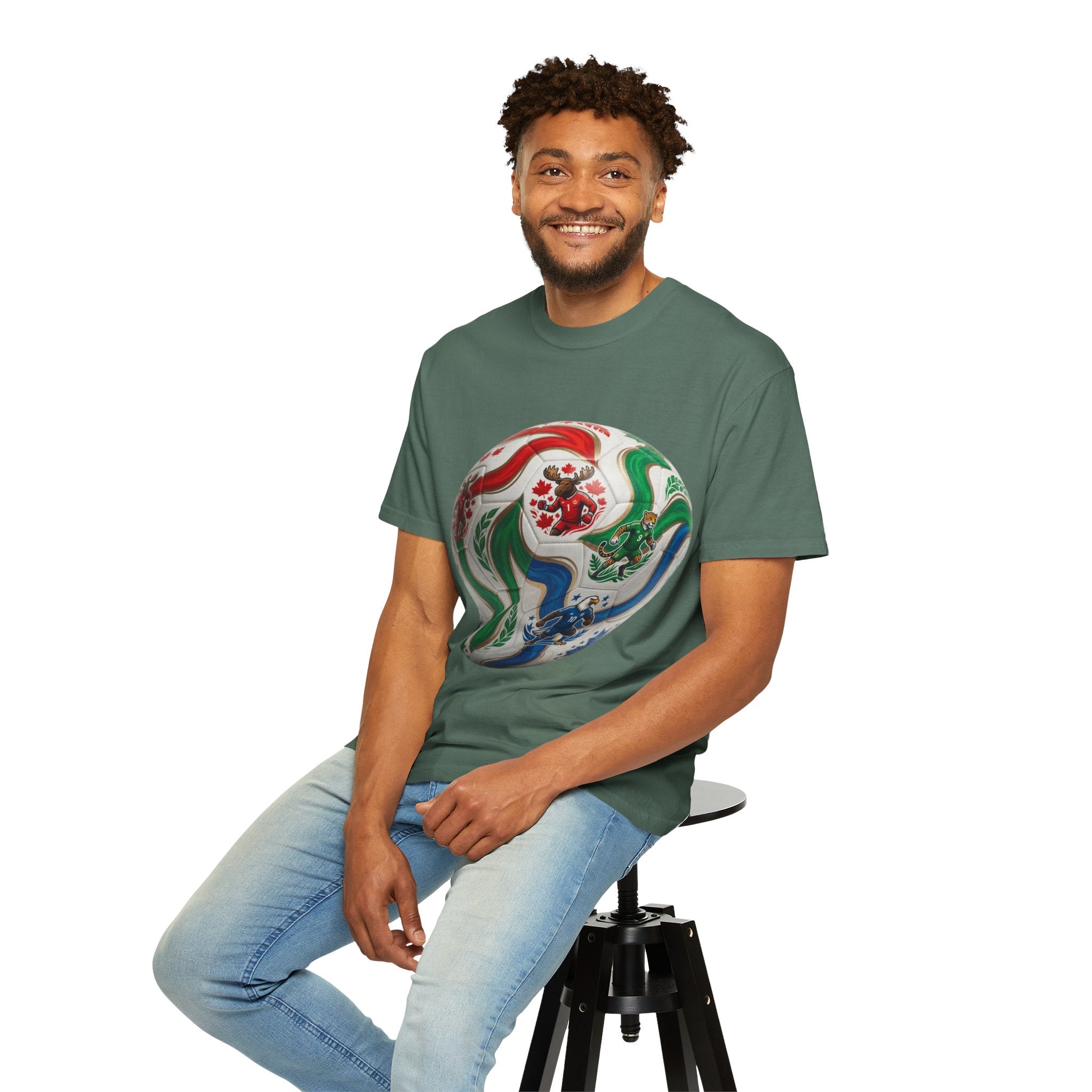 Soccer World Cup Retro Trio Ball T-Shirt