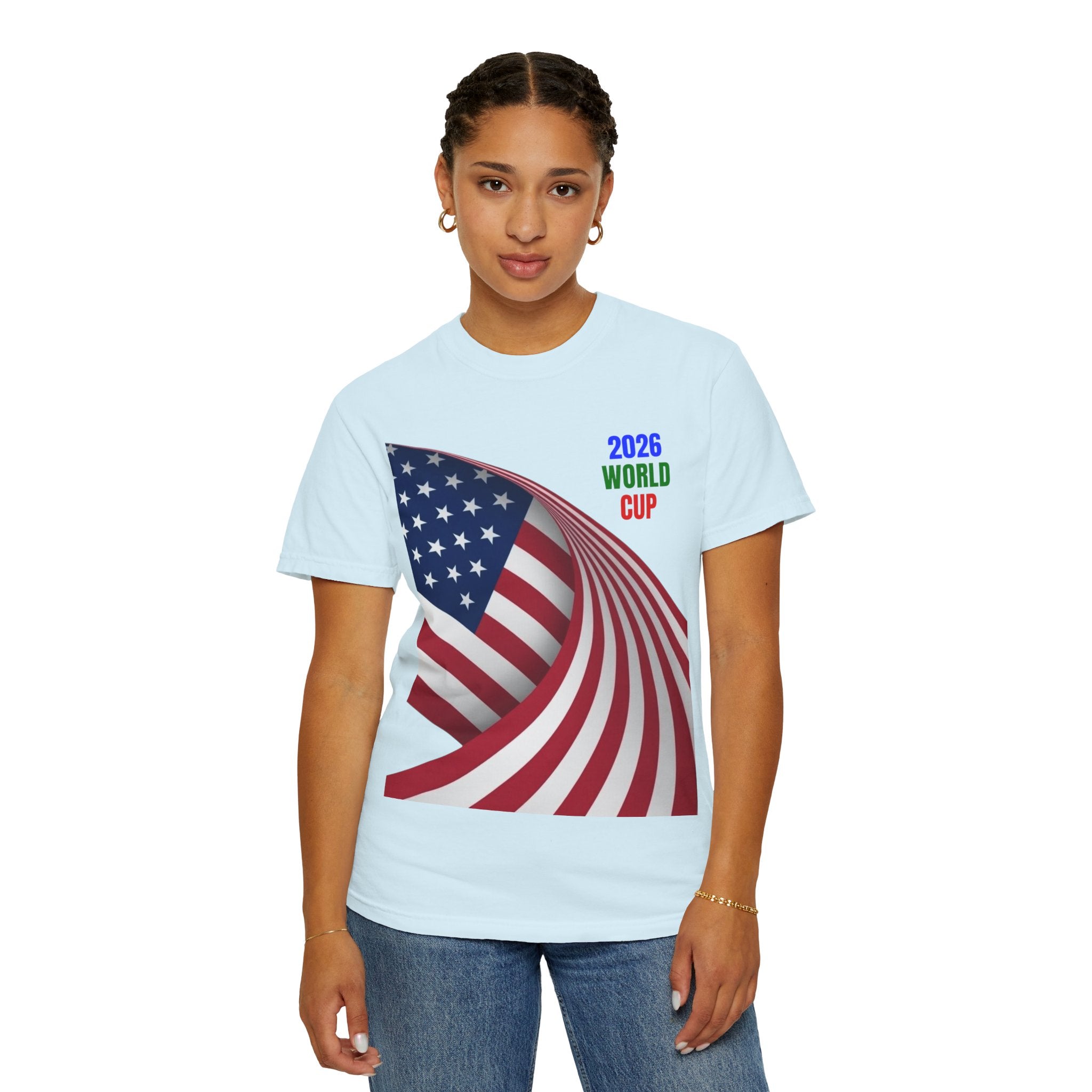 2026 World Cup USA Flag T-Shirt