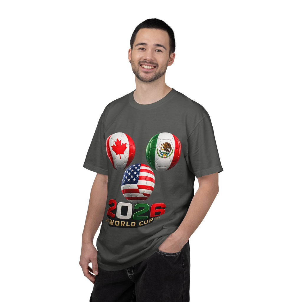 2026 World Cup Soccer T‑Shirt — USA Canada Mexico Fans