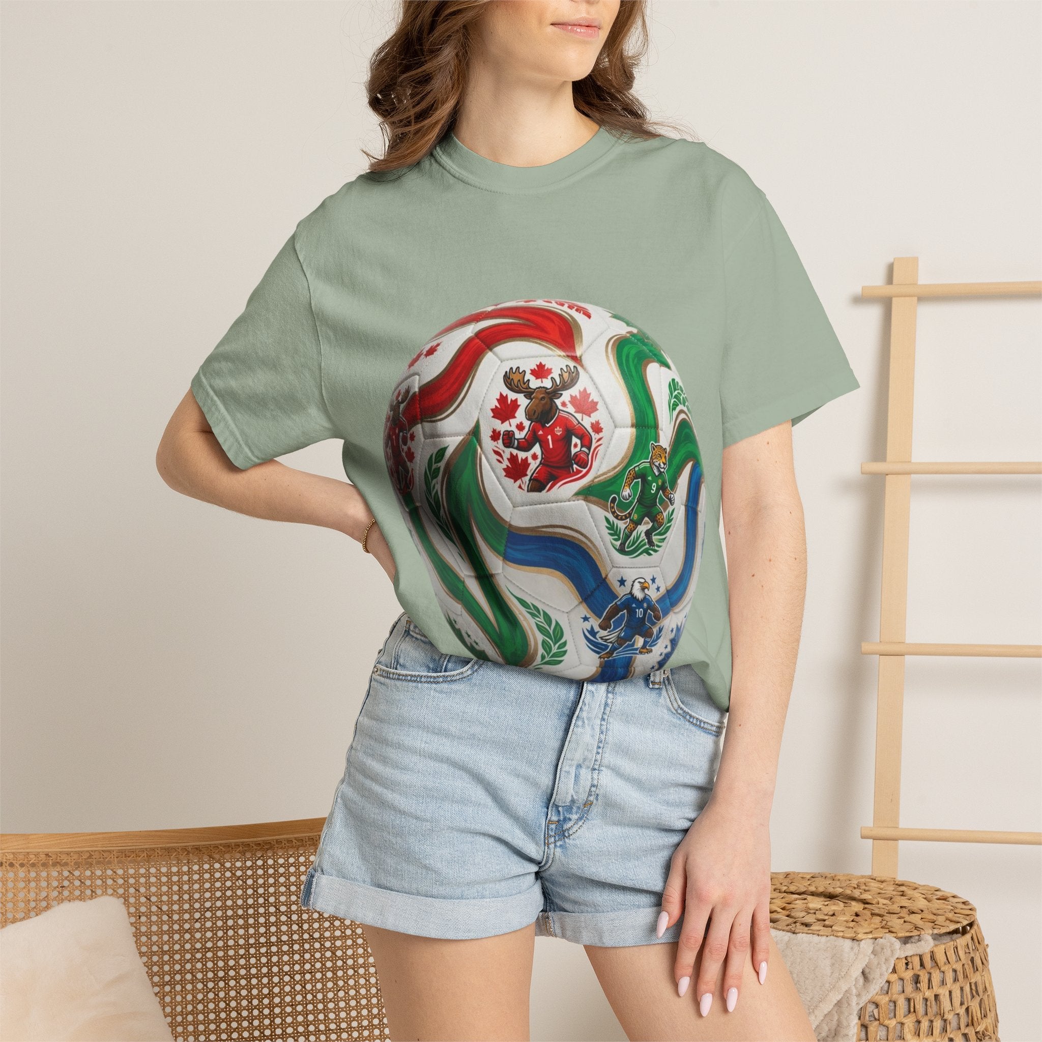 Soccer World Cup Retro Trio Ball T-Shirt