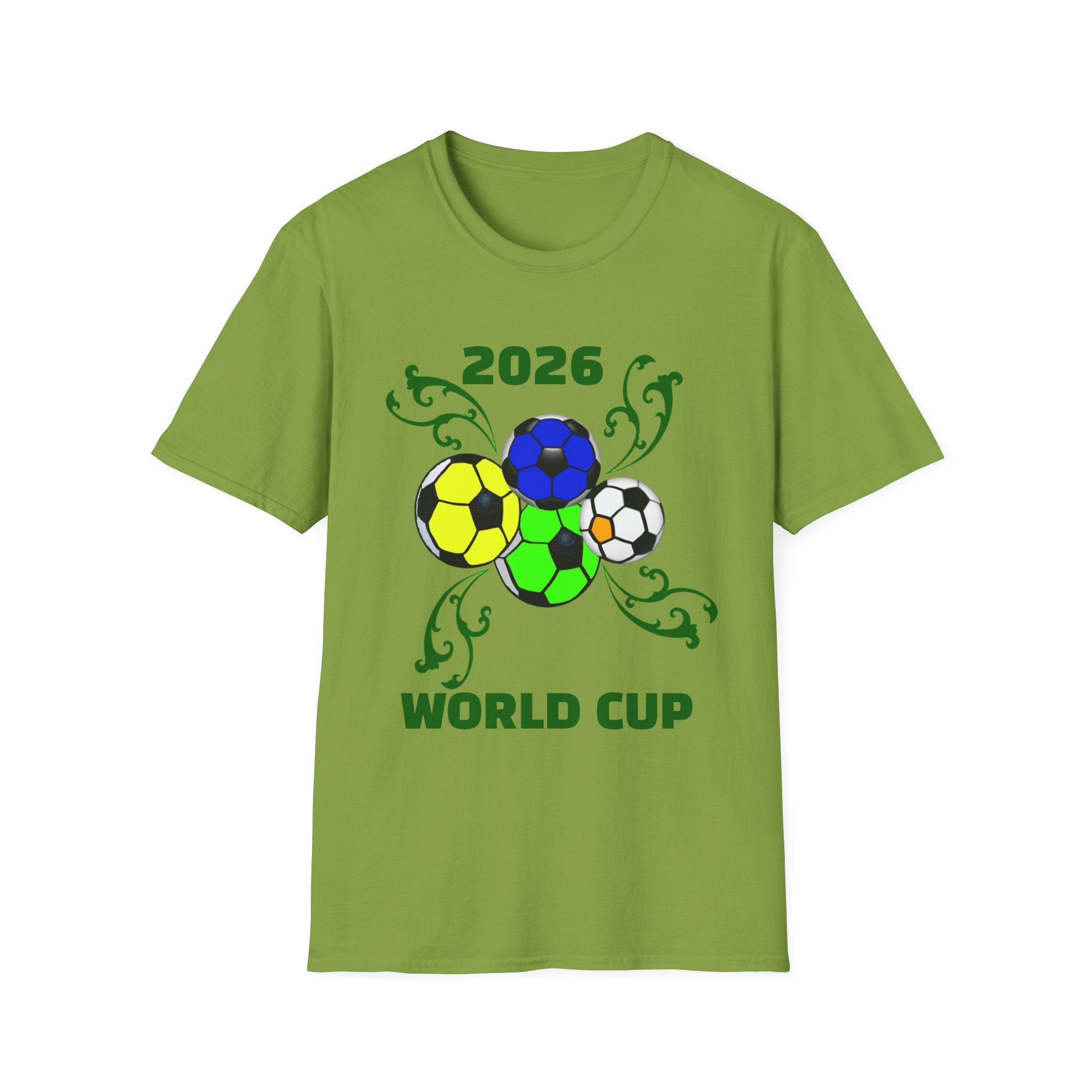 2026 World Cup Soccer Balls T-Shirt | Soccer Tournament Tee
