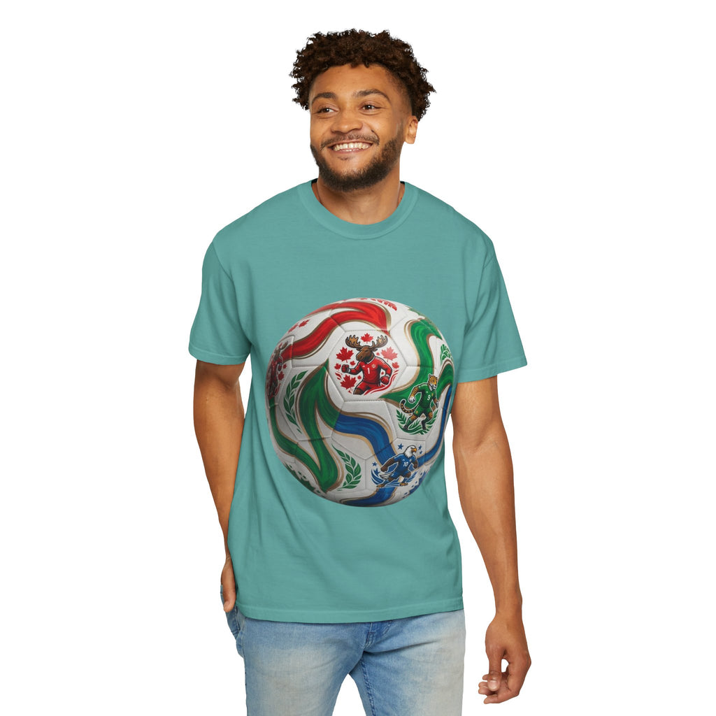 Soccer World Cup Retro Trio Ball T-Shirt