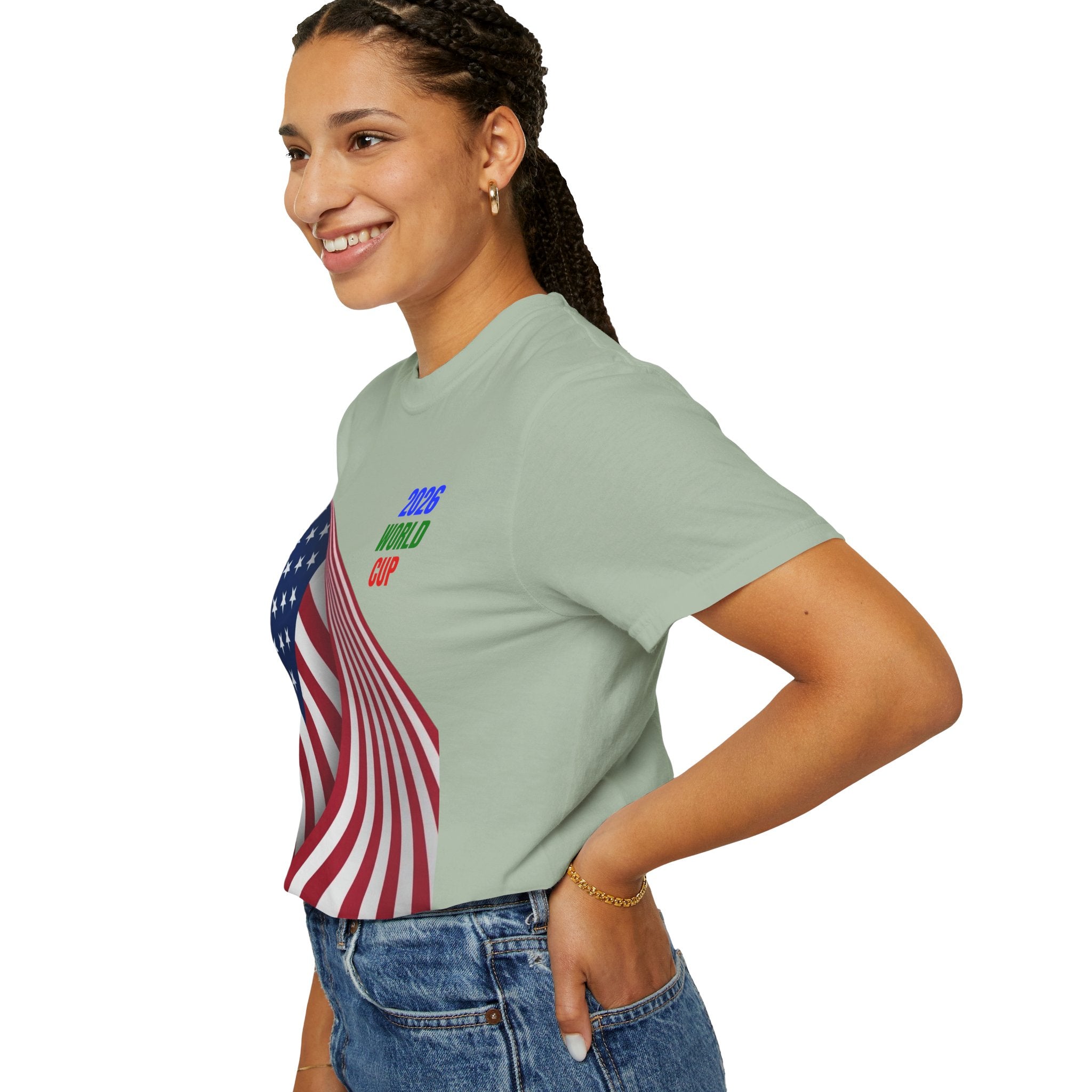 2026 World Cup USA Flag T-Shirt