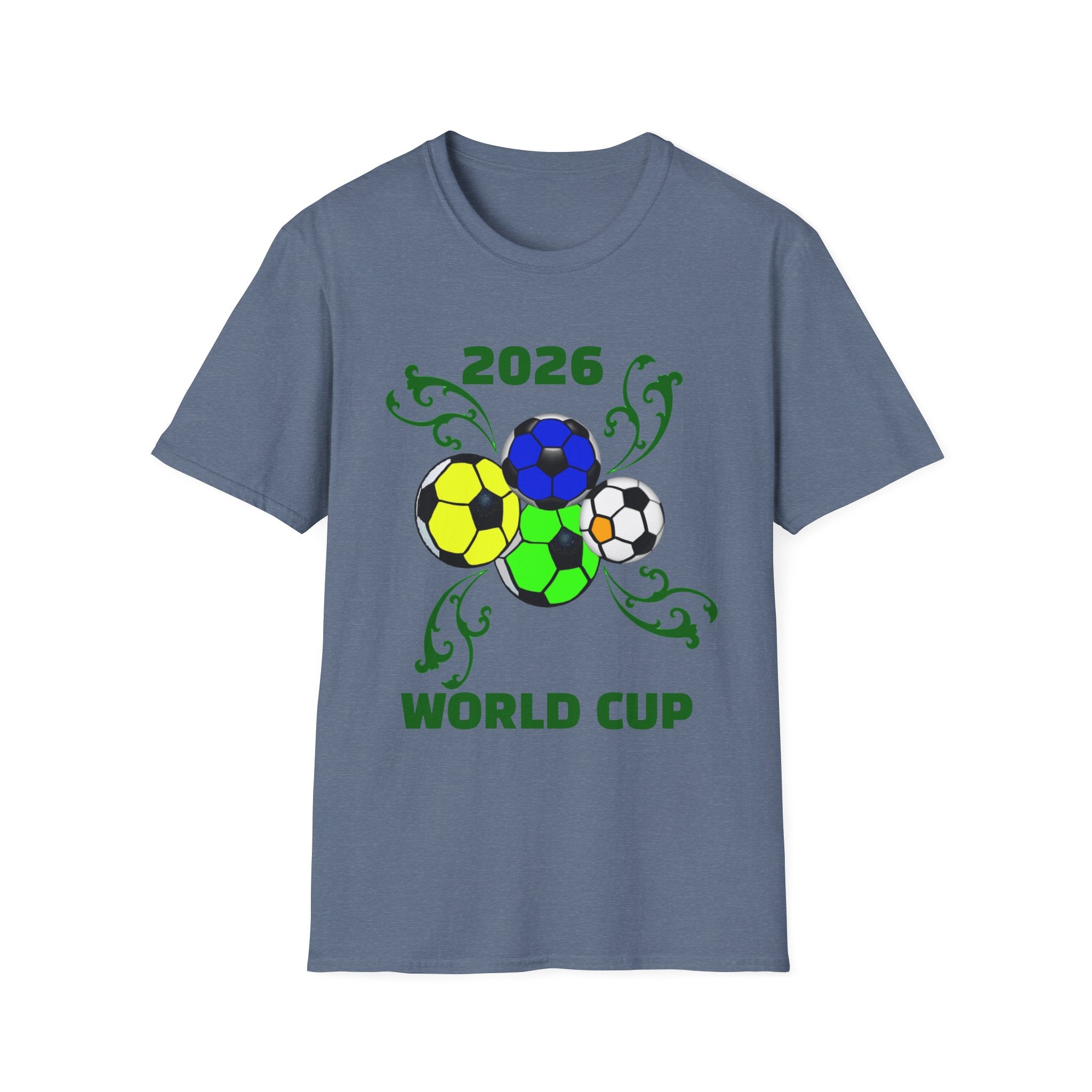 2026 World Cup Soccer Balls T-Shirt | Soccer Tournament Tee