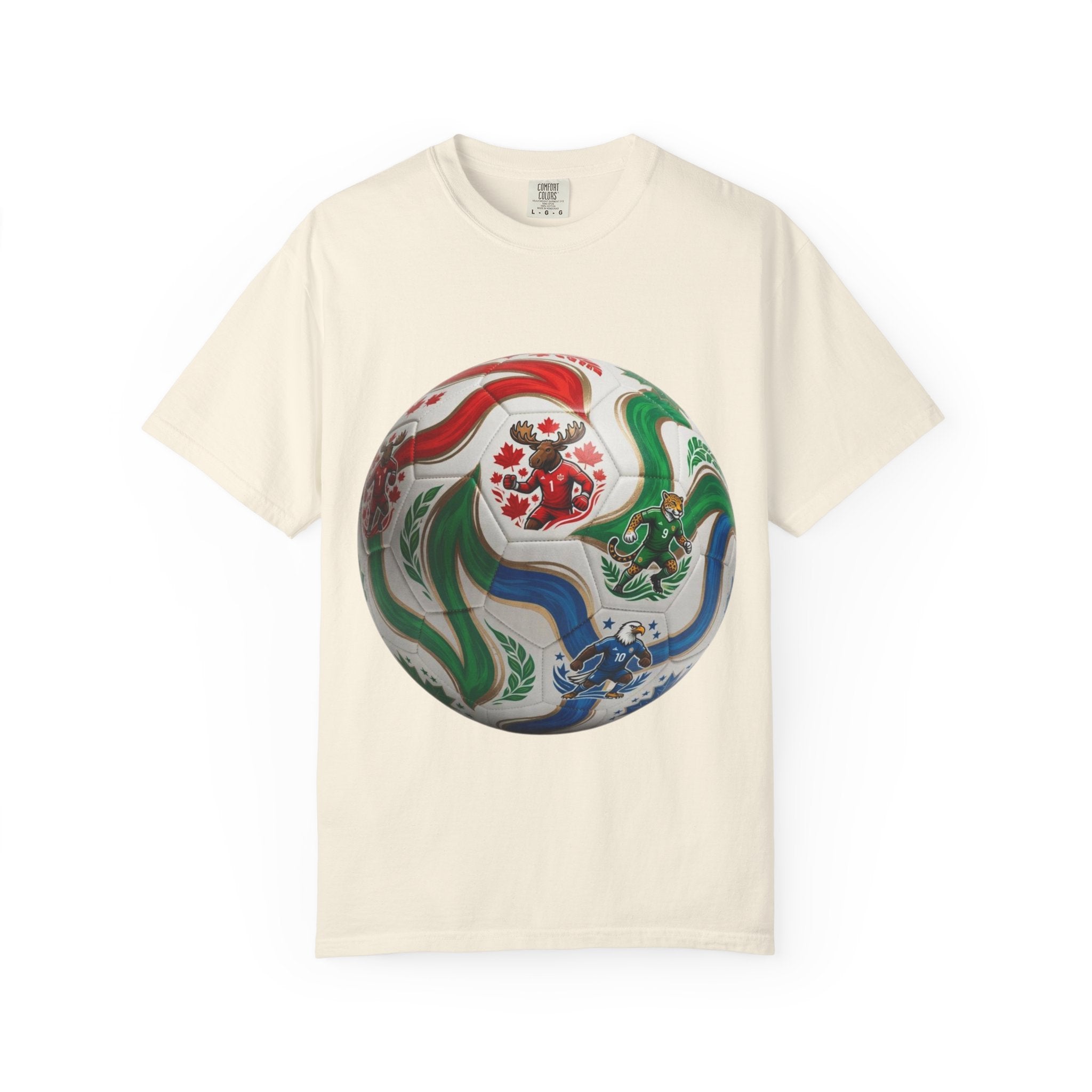 Soccer World Cup Retro Trio Ball T-Shirt