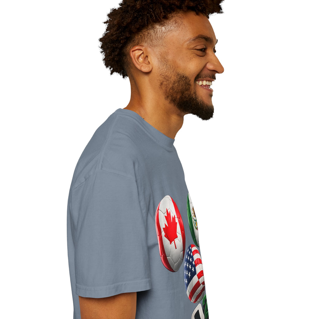2026 World Cup Soccer T‑Shirt — USA Canada Mexico Fans