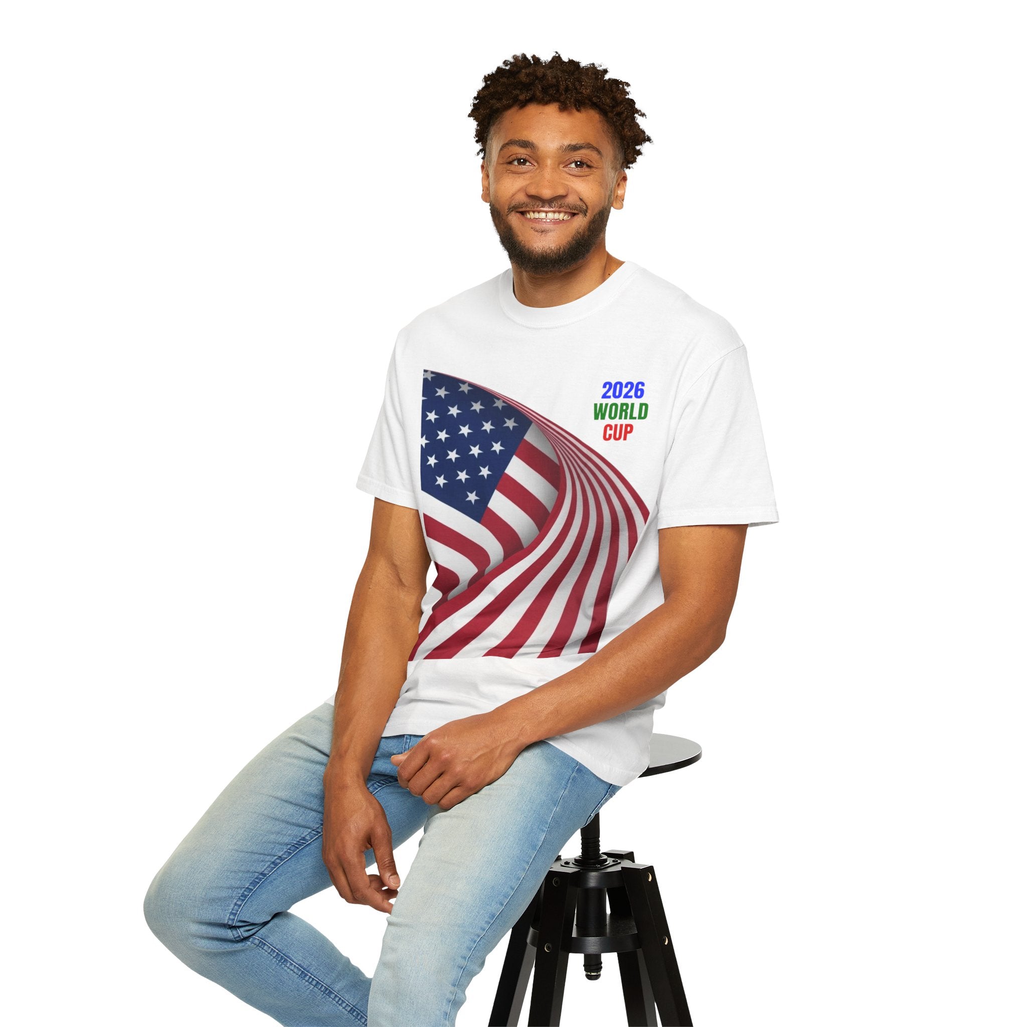 2026 World Cup USA Flag T-Shirt